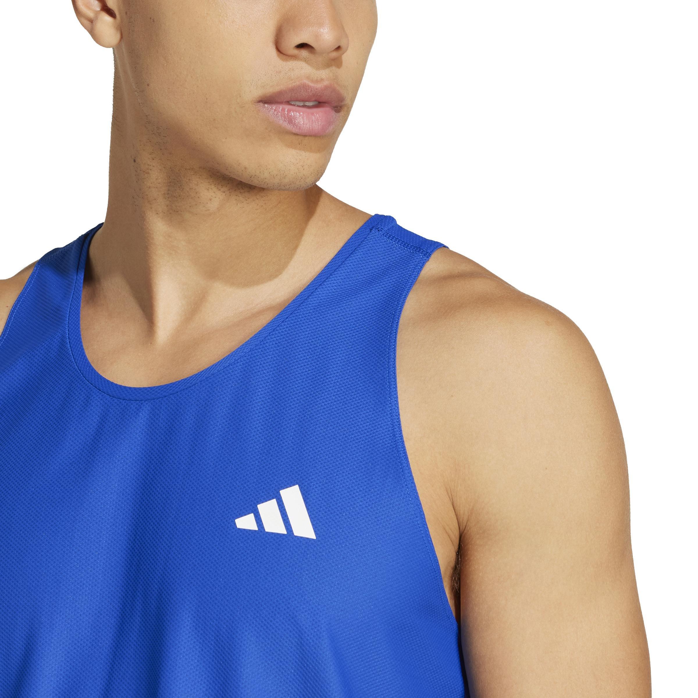 Own The Run Tank Top, Blue, A701_ONE, large image number 2