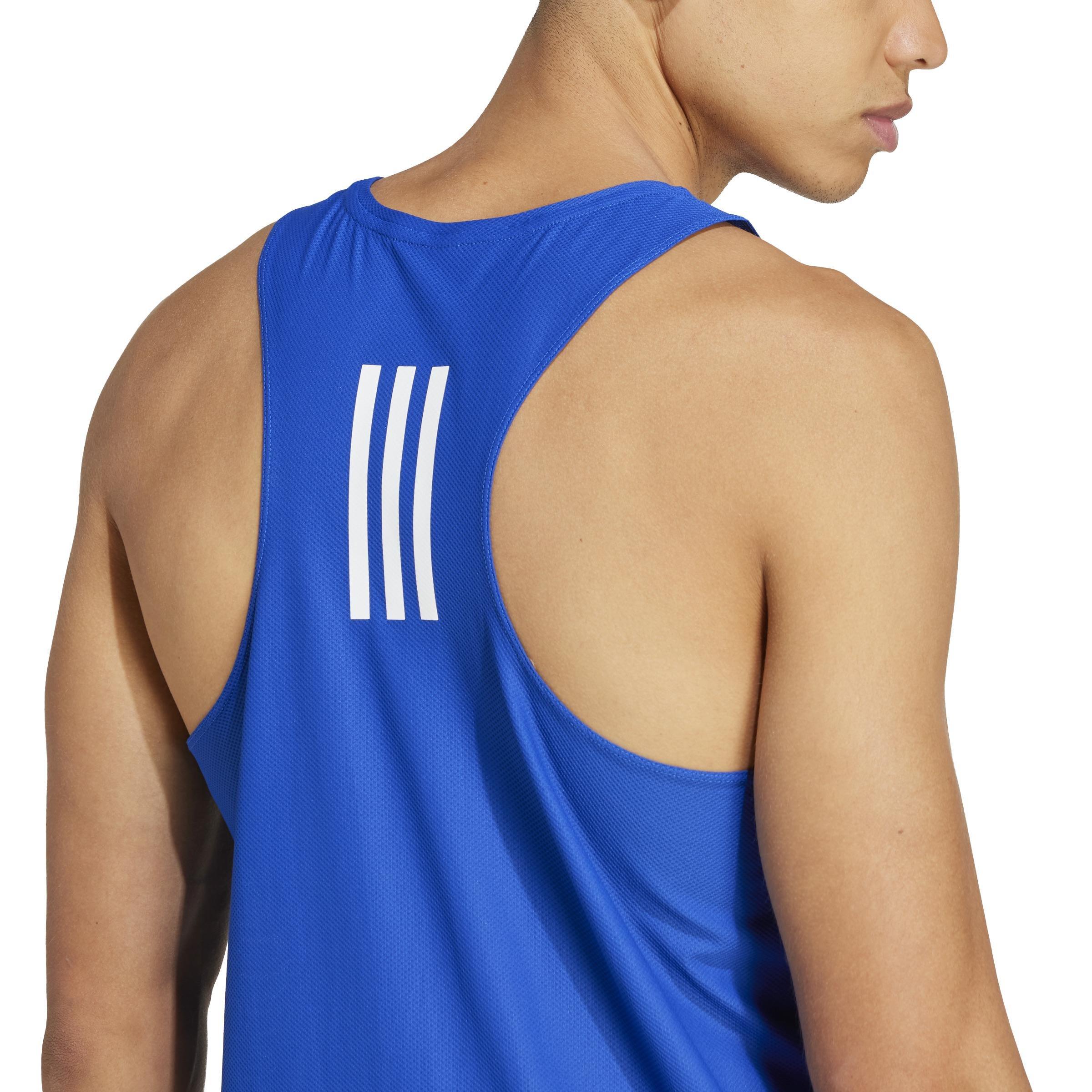 Own The Run Tank Top, Blue, , large image number 3