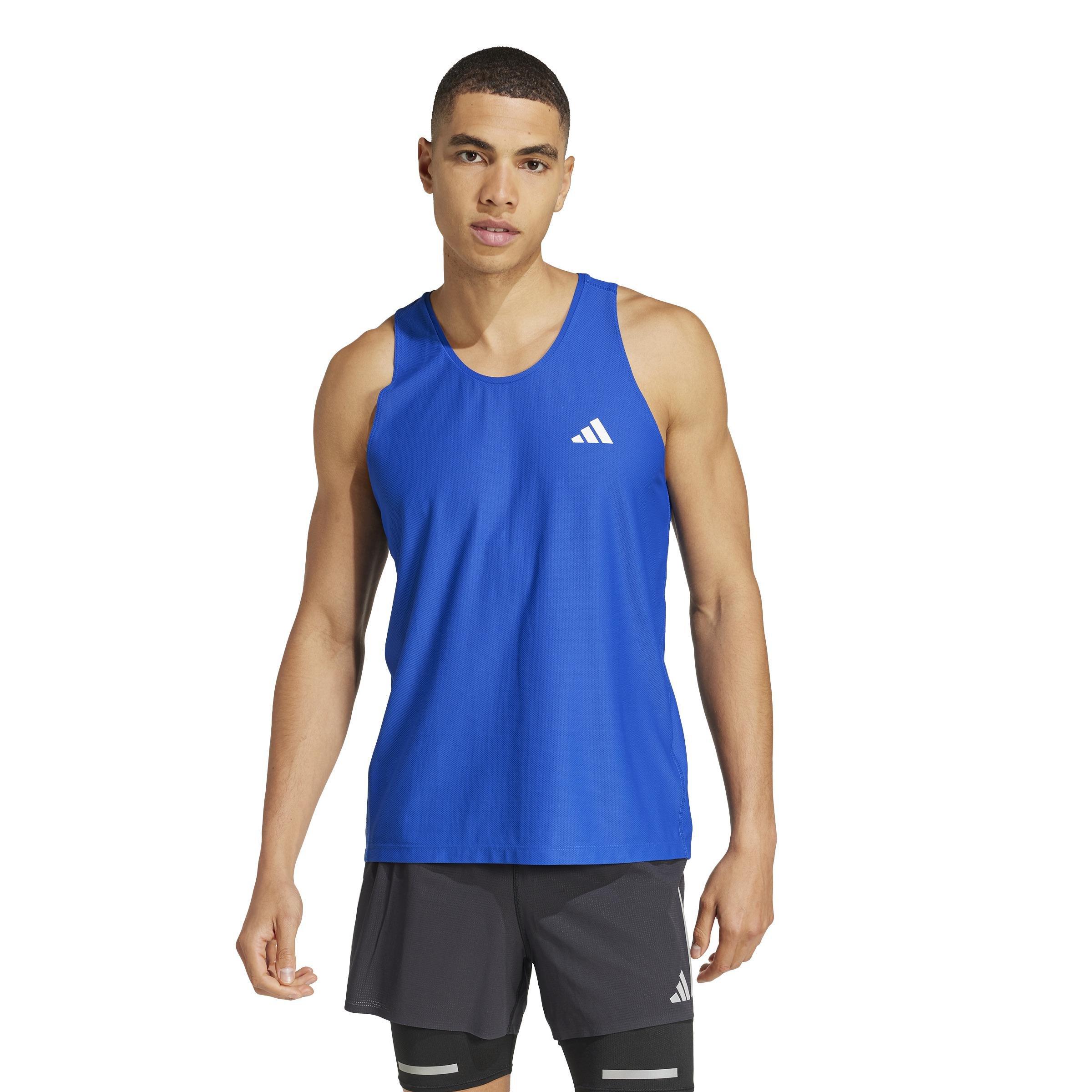 Own The Run Tank Top, Blue, , large image number 4