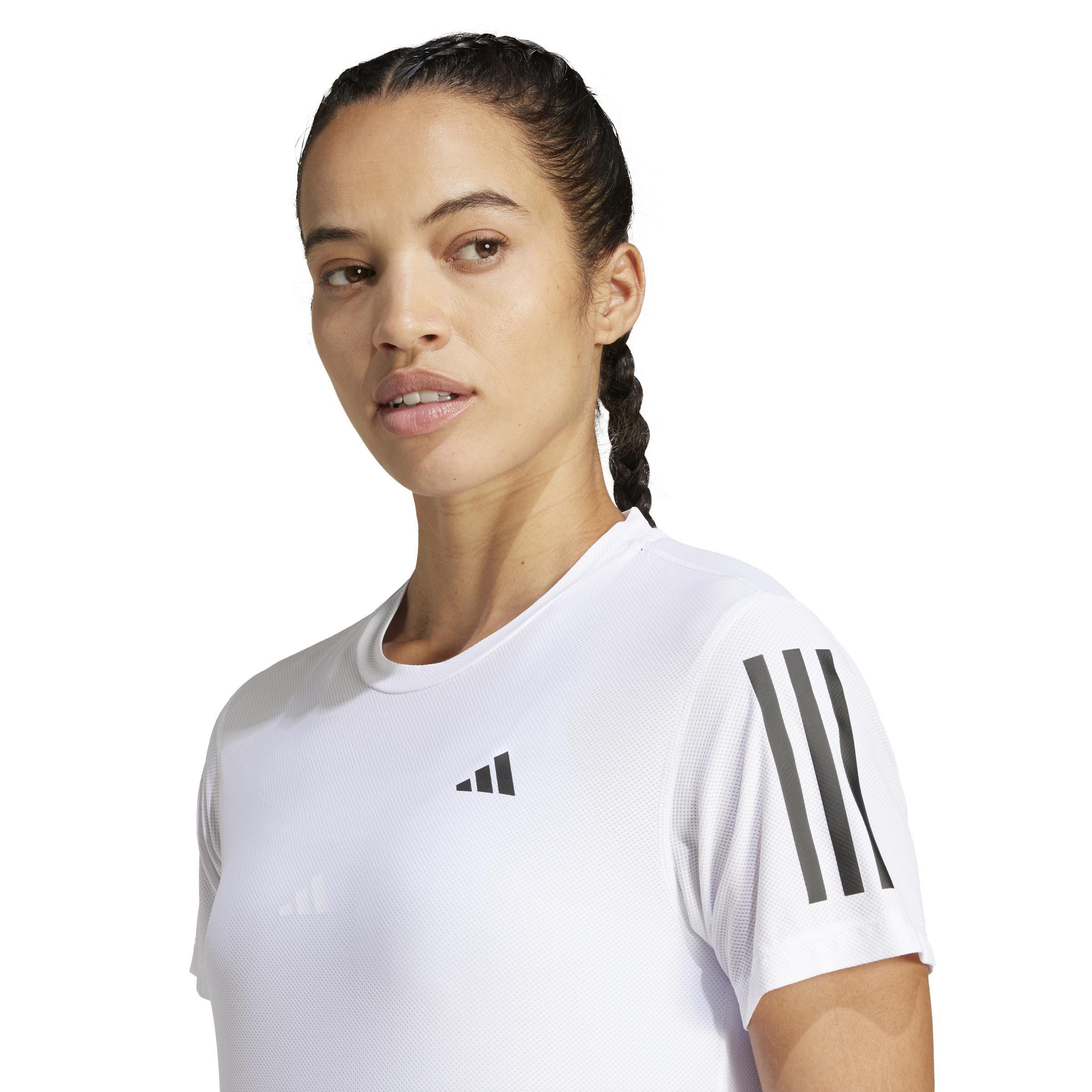 Own the Run CLIMACOOL Colorblock T-Shirt, White, , large image number 4