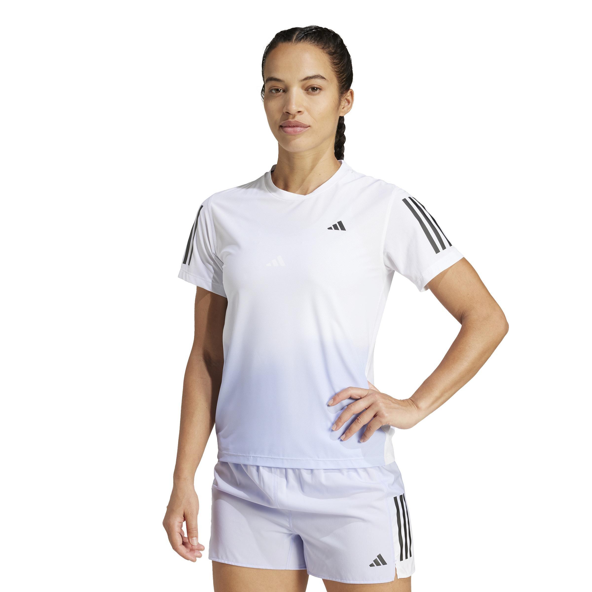 Own the Run CLIMACOOL Colorblock T-Shirt, White, A701_ONE, large image number 7