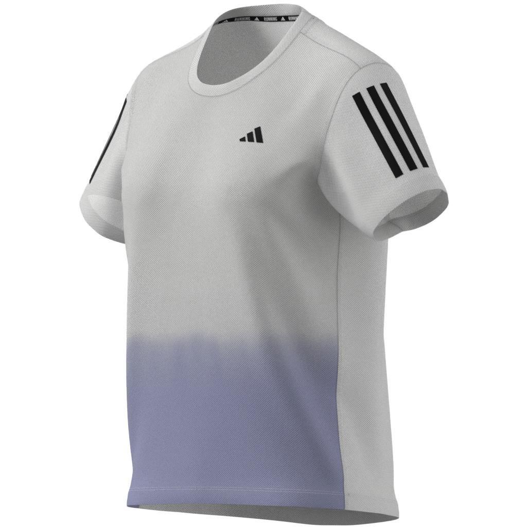 Own the Run CLIMACOOL Colorblock T-Shirt, White, A701_ONE, large image number 12