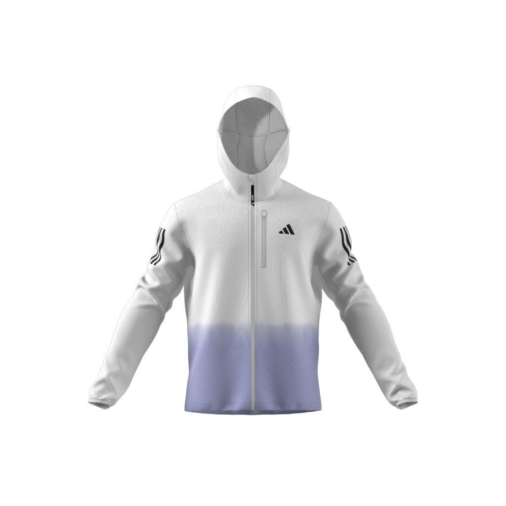 Own the Run Colorblock Jacket, White, A701_ONE, large image number 8