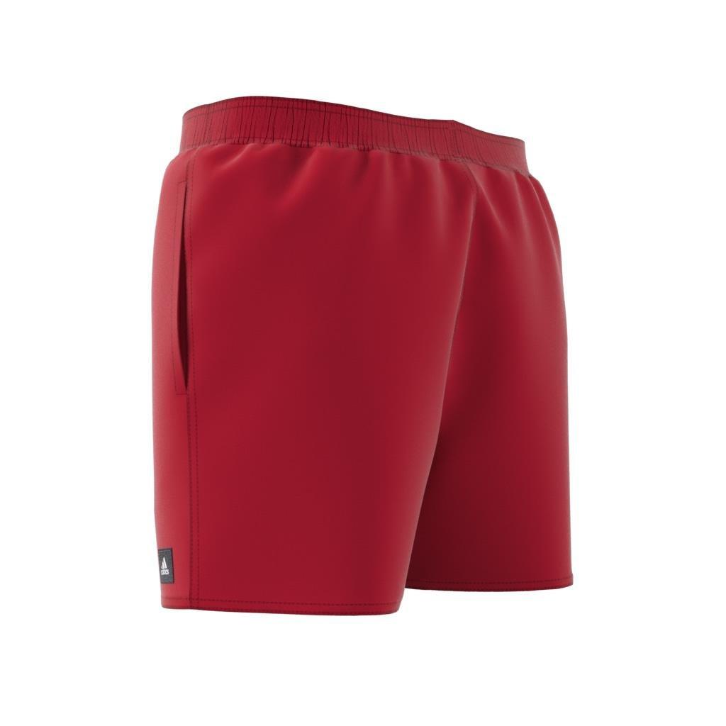 Solid CLX Short-Length Swim Shorts, Red, A701_ONE, large image number 6