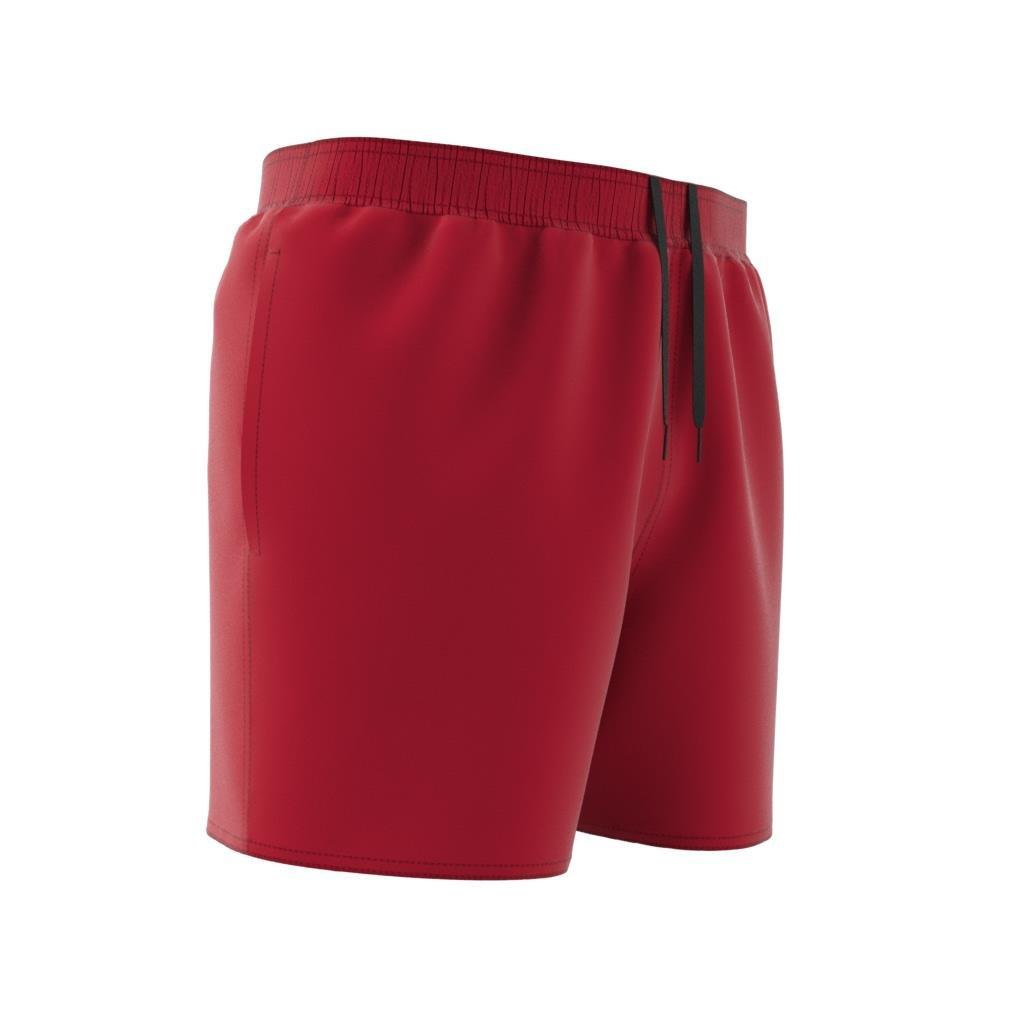 Solid CLX Short-Length Swim Shorts, Red, A701_ONE, large image number 7