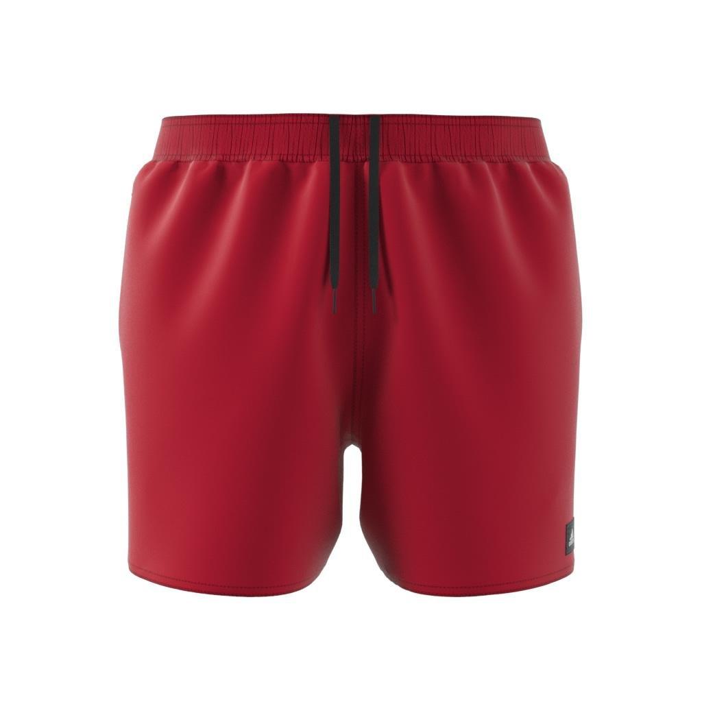 Solid CLX Short-Length Swim Shorts, Red, , large image number 10
