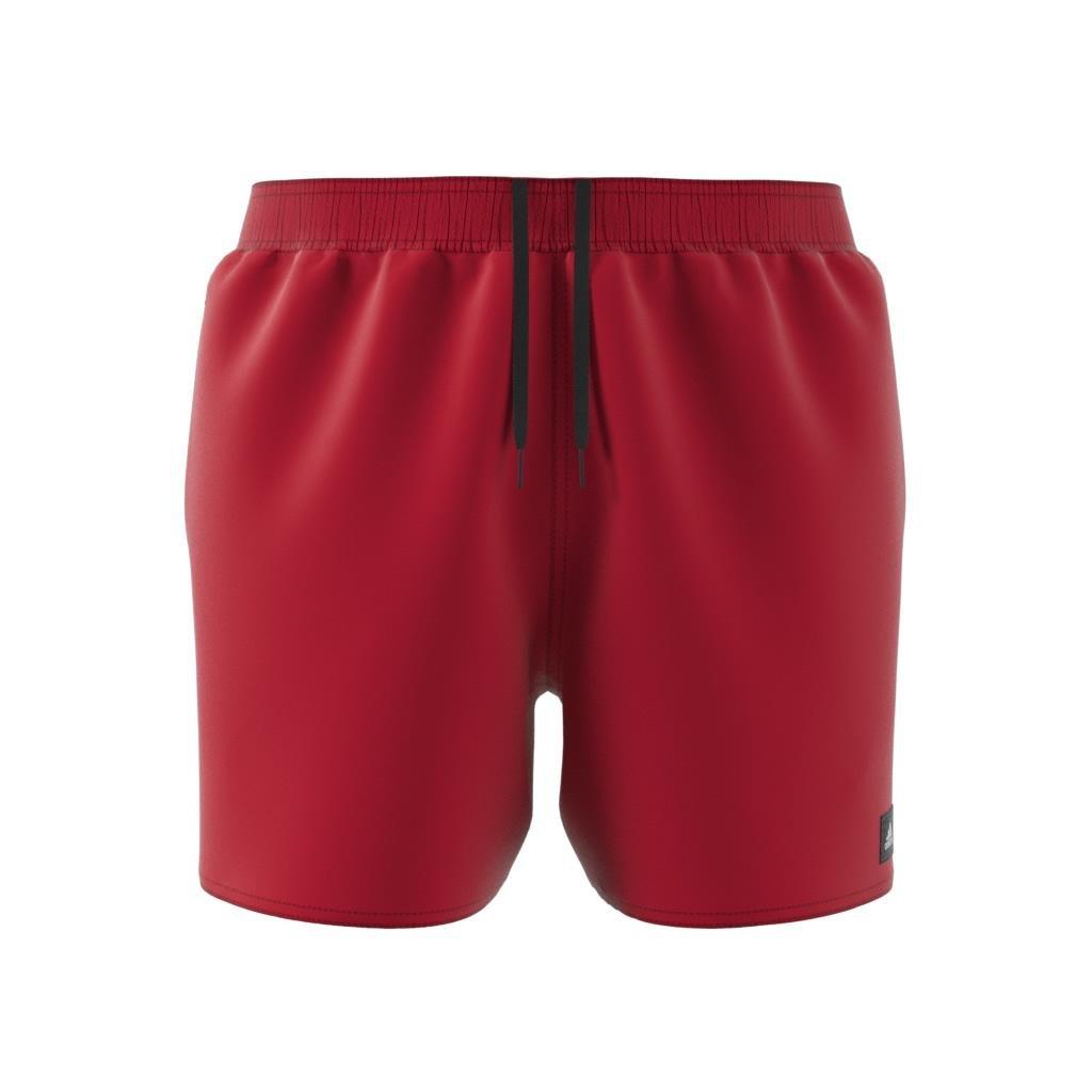 Solid CLX Short-Length Swim Shorts, Red, A701_ONE, large image number 10