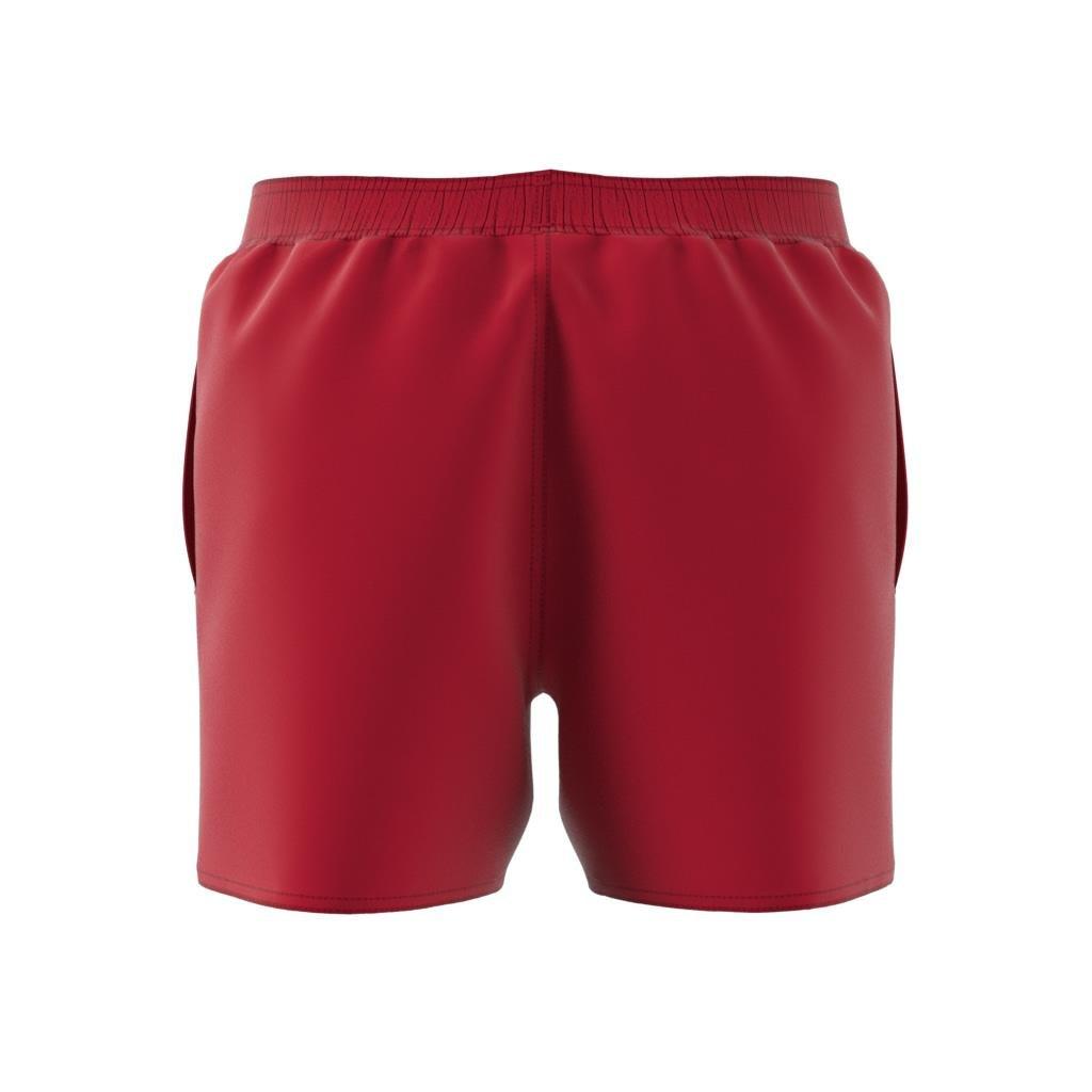 Solid CLX Short-Length Swim Shorts, Red, , large image number 11