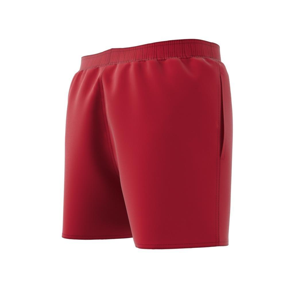 Solid CLX Short-Length Swim Shorts, Red, A701_ONE, large image number 13