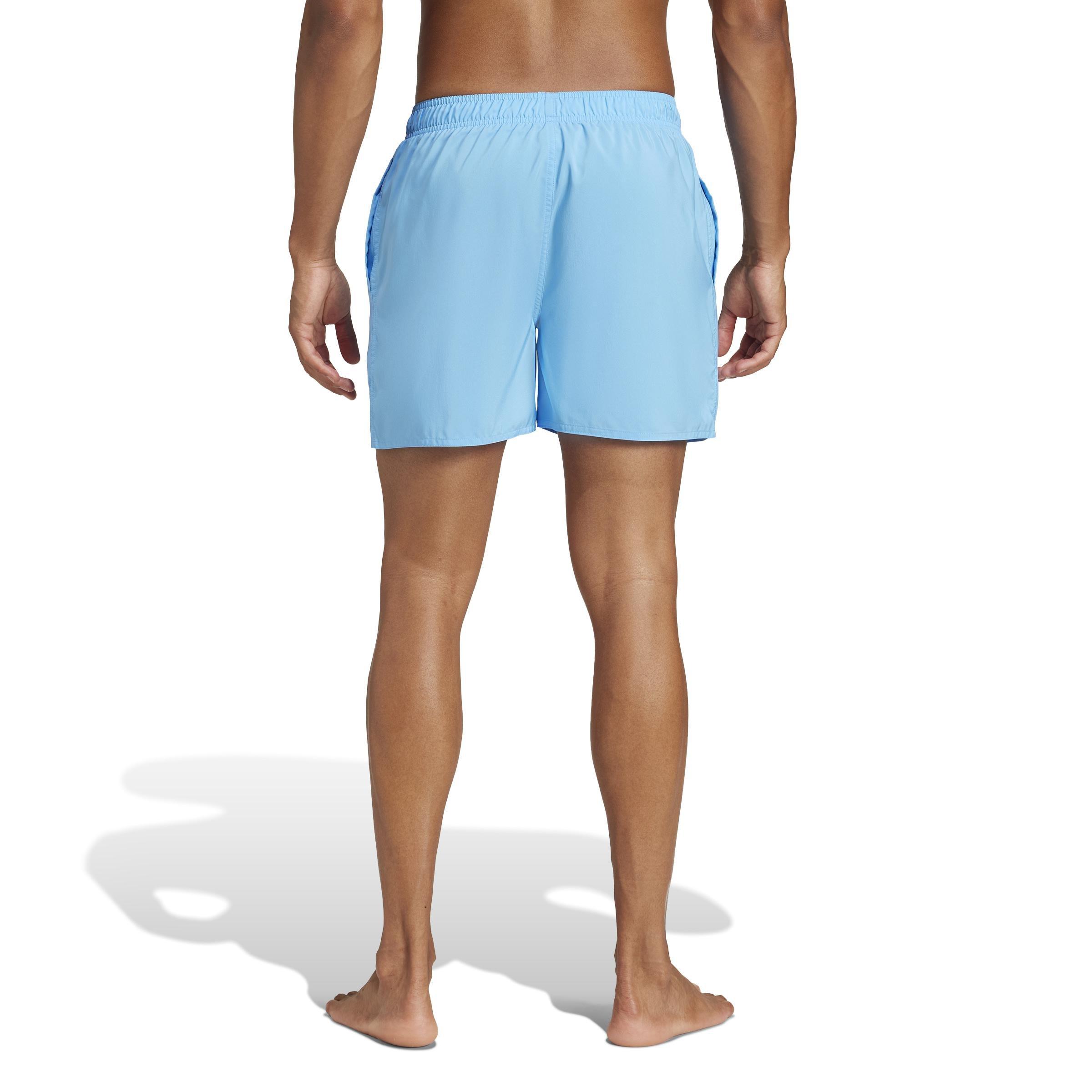 Solid CLX Short-Length Swim Shorts, Green, , large image number 1