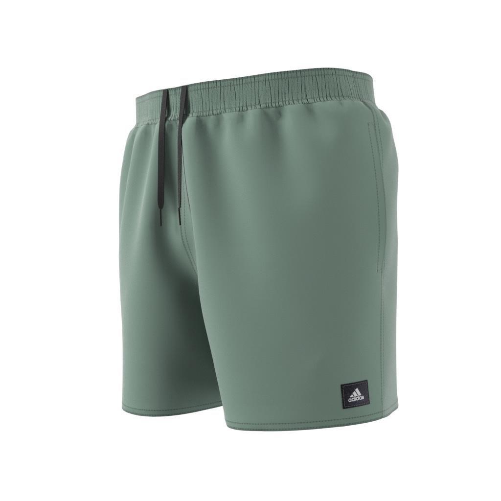 Solid CLX Short-Length Swim Shorts, Green, , large image number 9