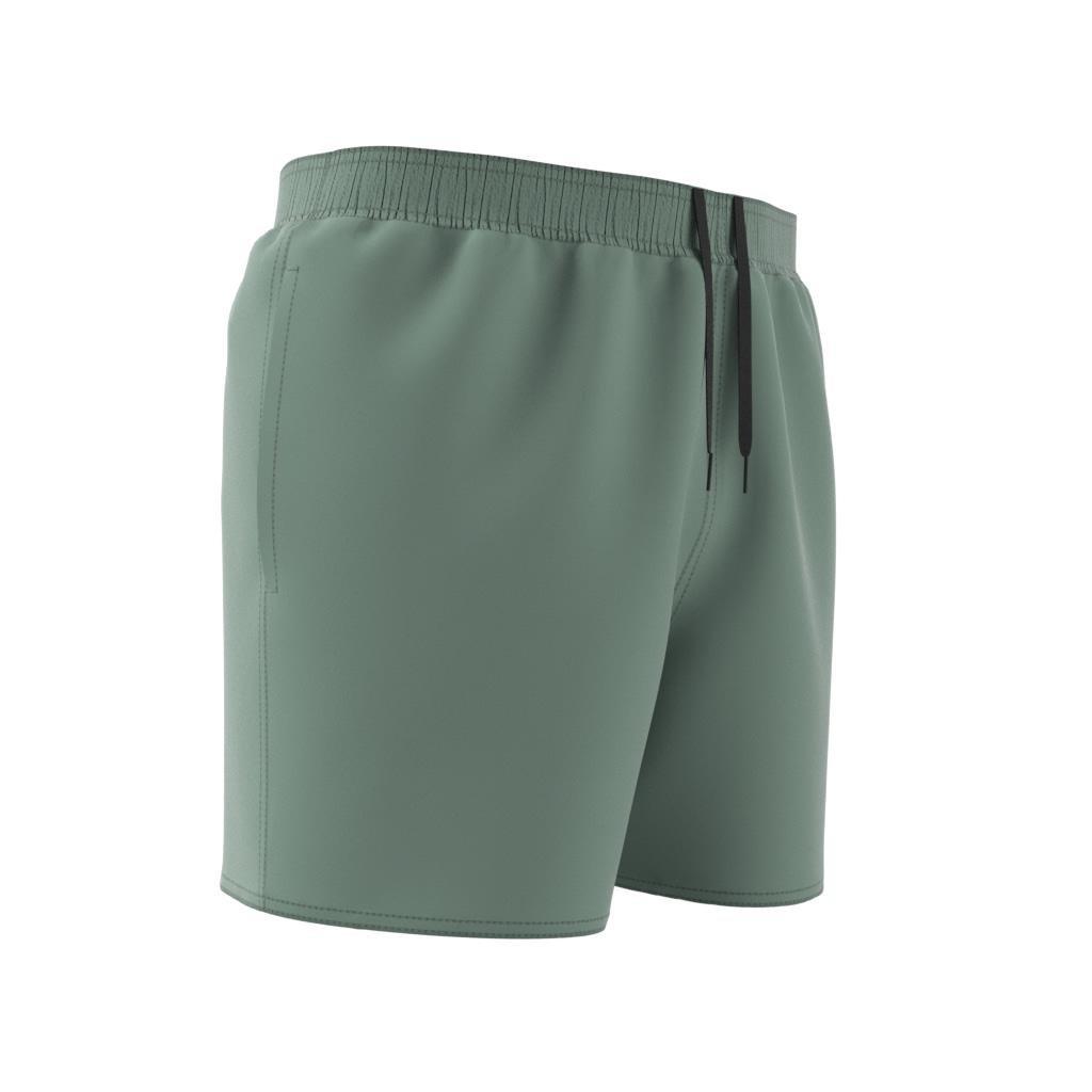 Solid CLX Short-Length Swim Shorts, Green, , large image number 10
