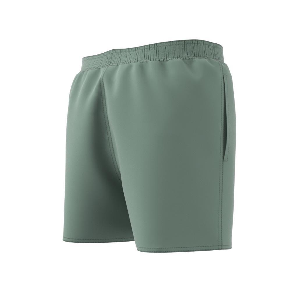 Solid CLX Short-Length Swim Shorts, Green, , large image number 12
