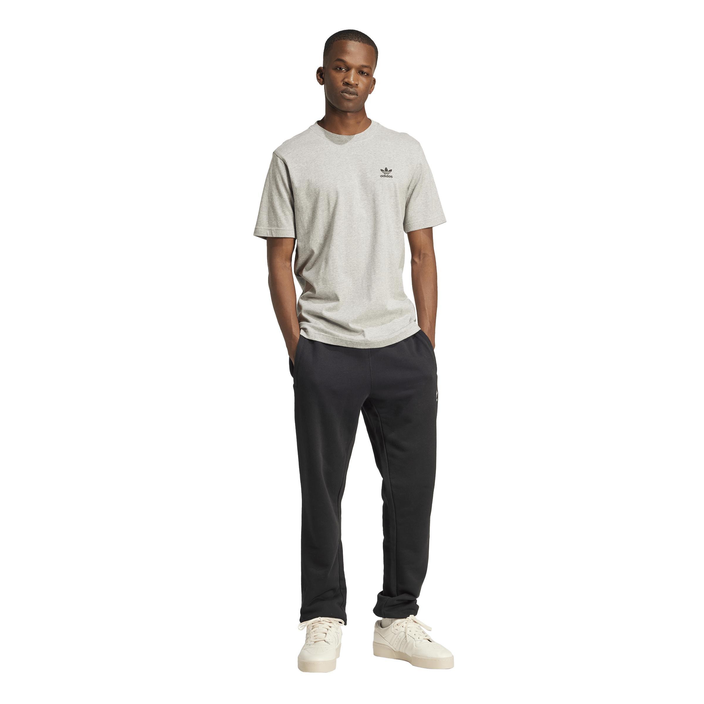 Trefoil Essentials Tee, Grey, A701_ONE, large image number 4