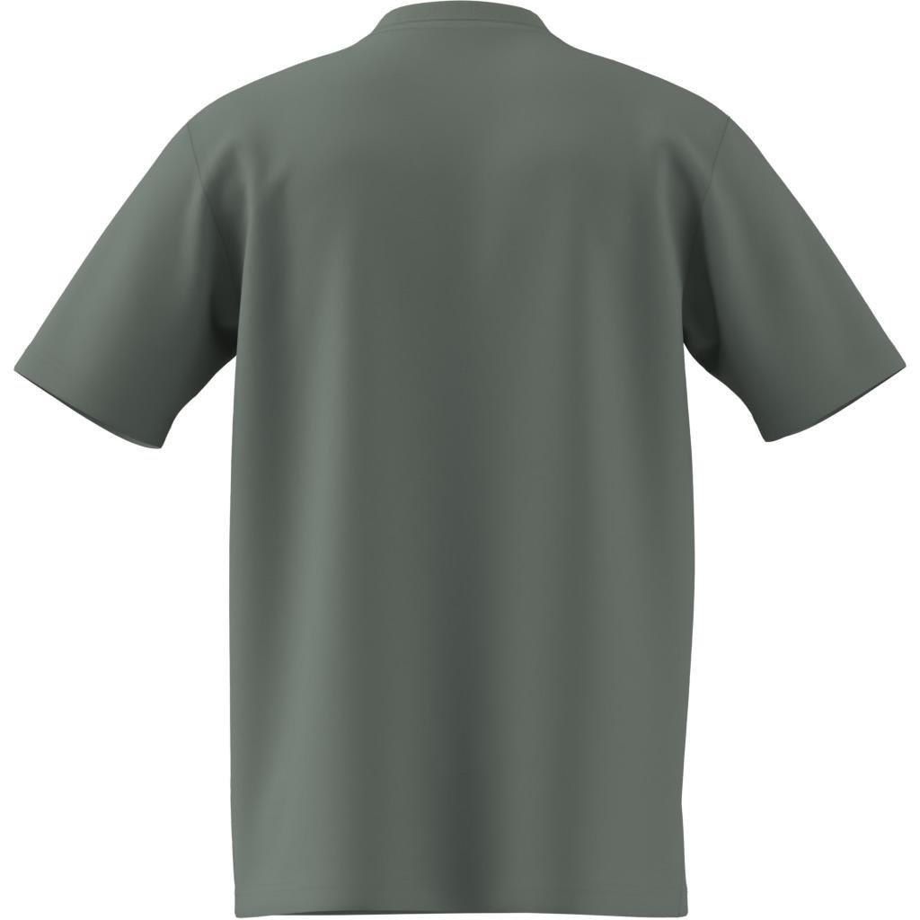 Trefoil Essentials T-shirt, Green, A701_ONE, large image number 5