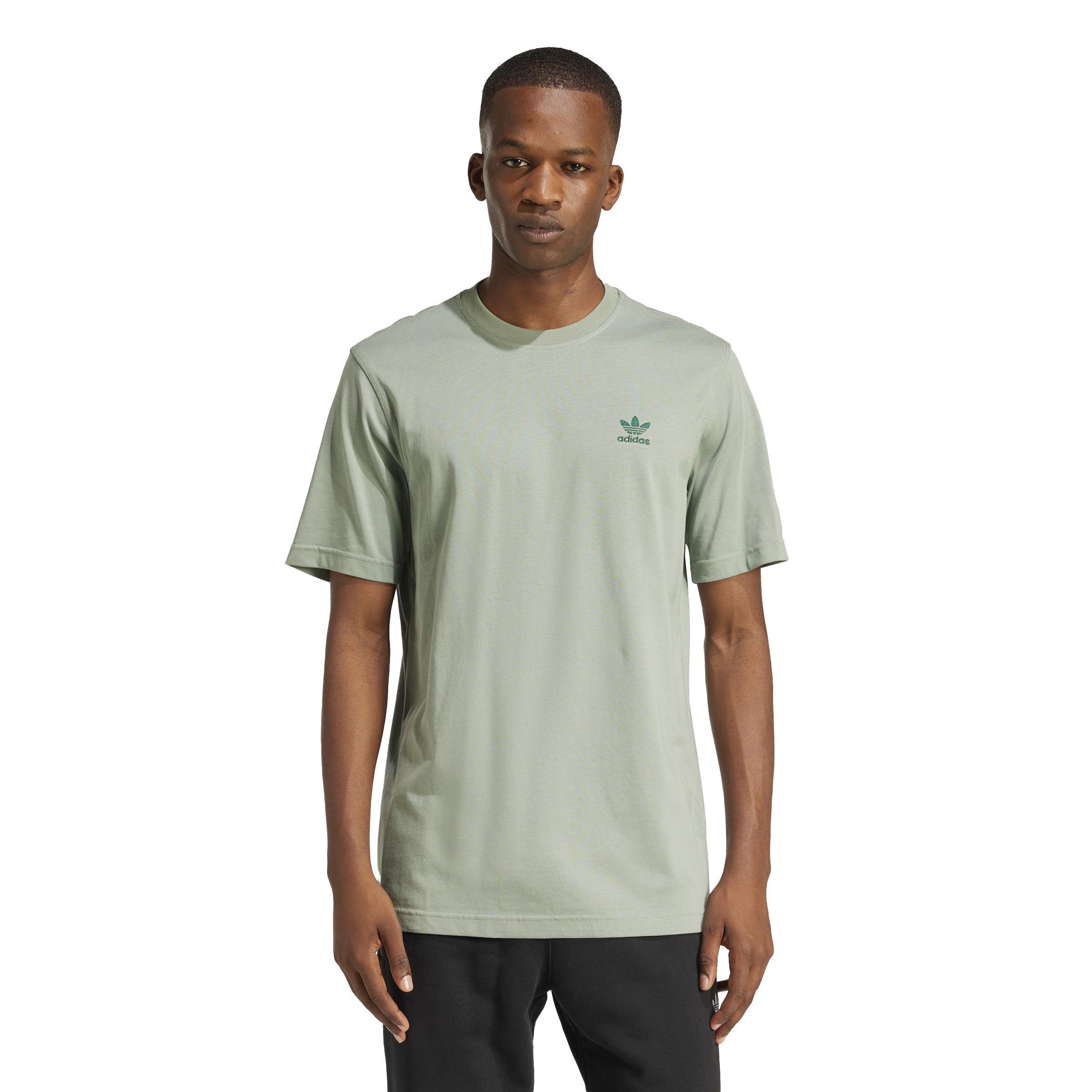 Trefoil Essentials T-shirt, Green, A701_ONE, large image number 6