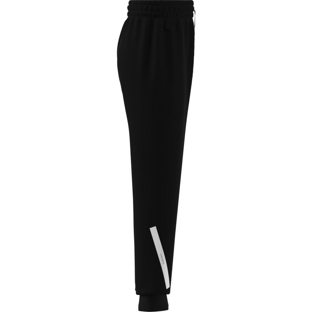 Unisex Kids adidas Z.N.E. Tapered-Leg Tracksuit Bottoms, Black, , large image number 6