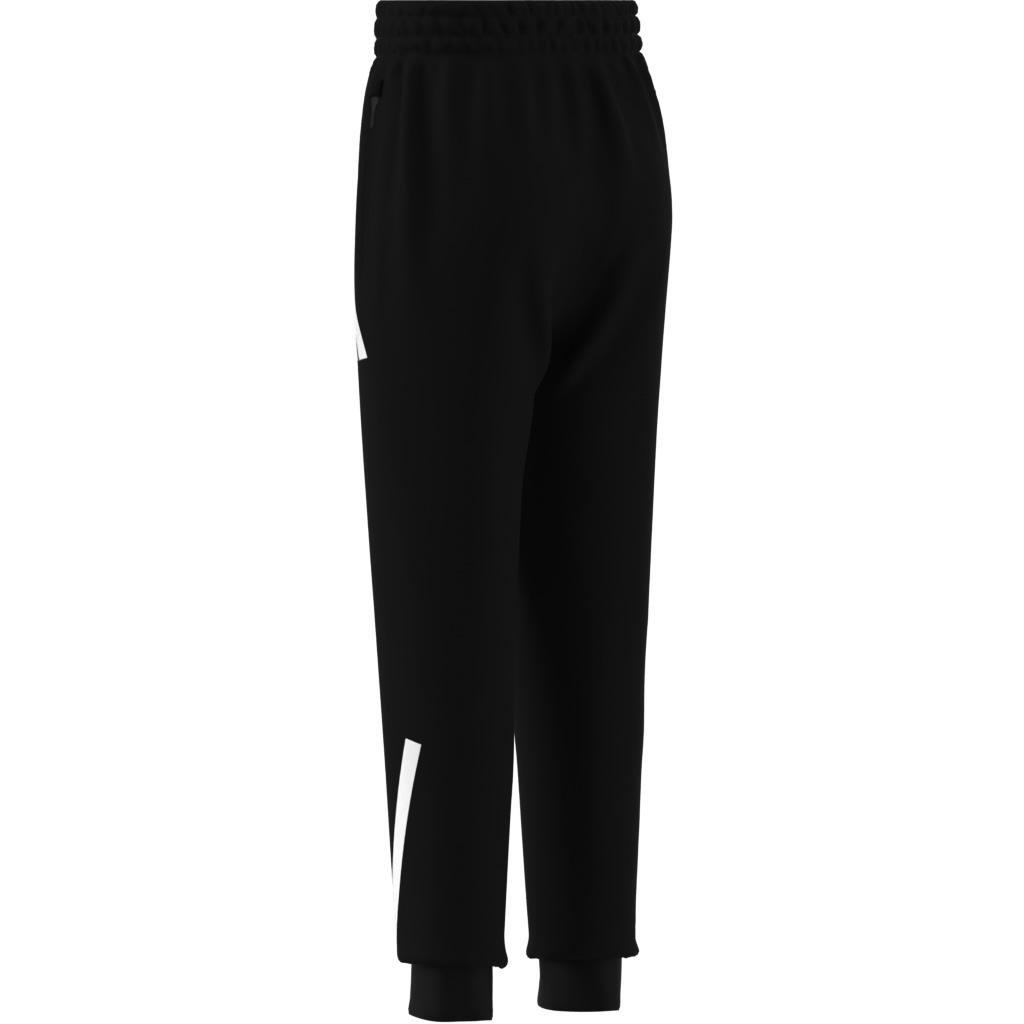 Unisex Kids adidas Z.N.E. Tapered-Leg Tracksuit Bottoms, Black, , large image number 10