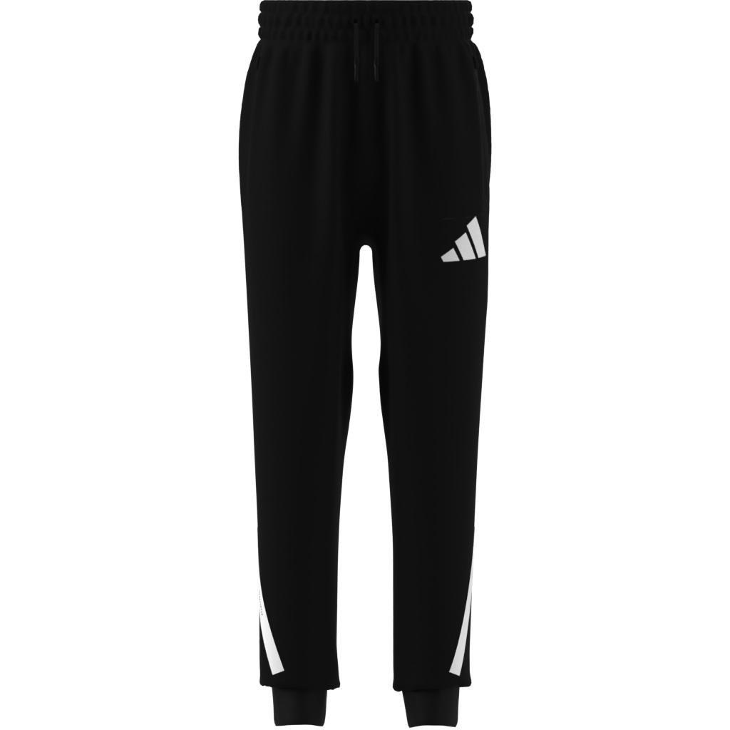 Unisex Kids adidas Z.N.E. Tapered-Leg Tracksuit Bottoms, Black, , large image number 14