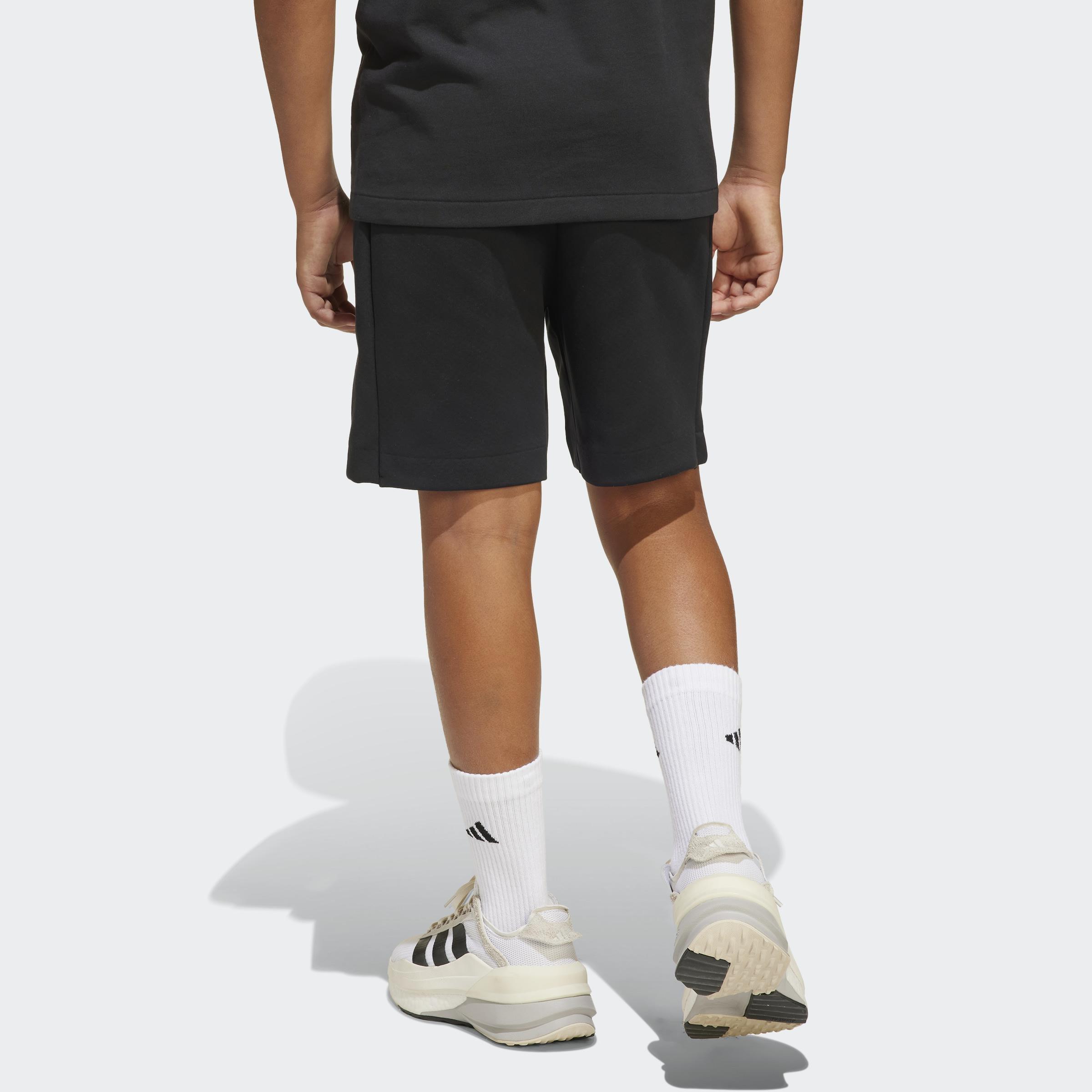 Kids Unisex adidas Z.N.E. Shorts, Black, A701_ONE, large image number 2