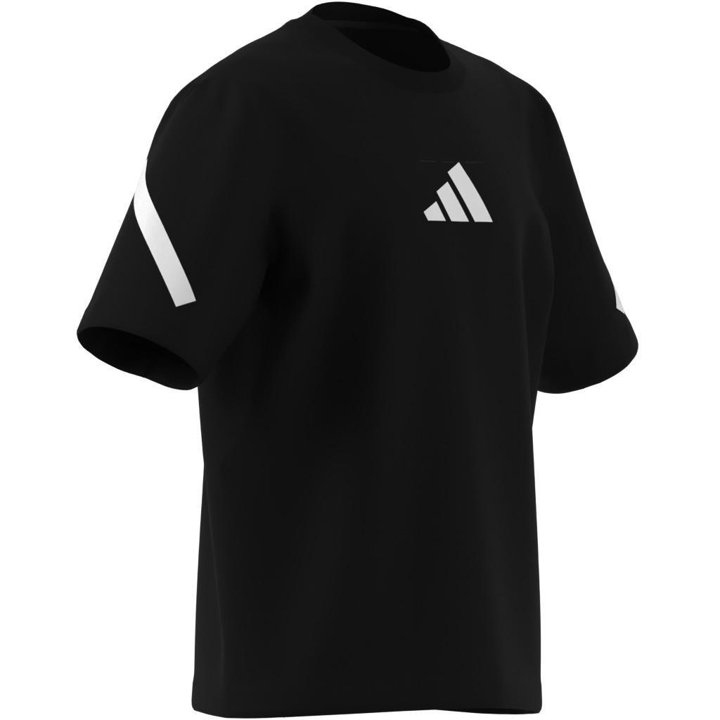 Unisex Kids adidas Z.N.E. T-Shirt, Black, , large image number 8