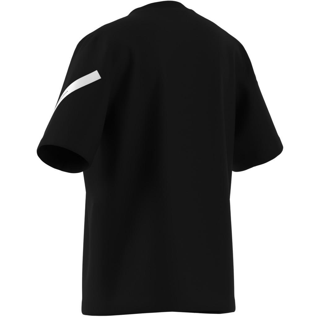 Unisex Kids adidas Z.N.E. T-Shirt, Black, , large image number 11