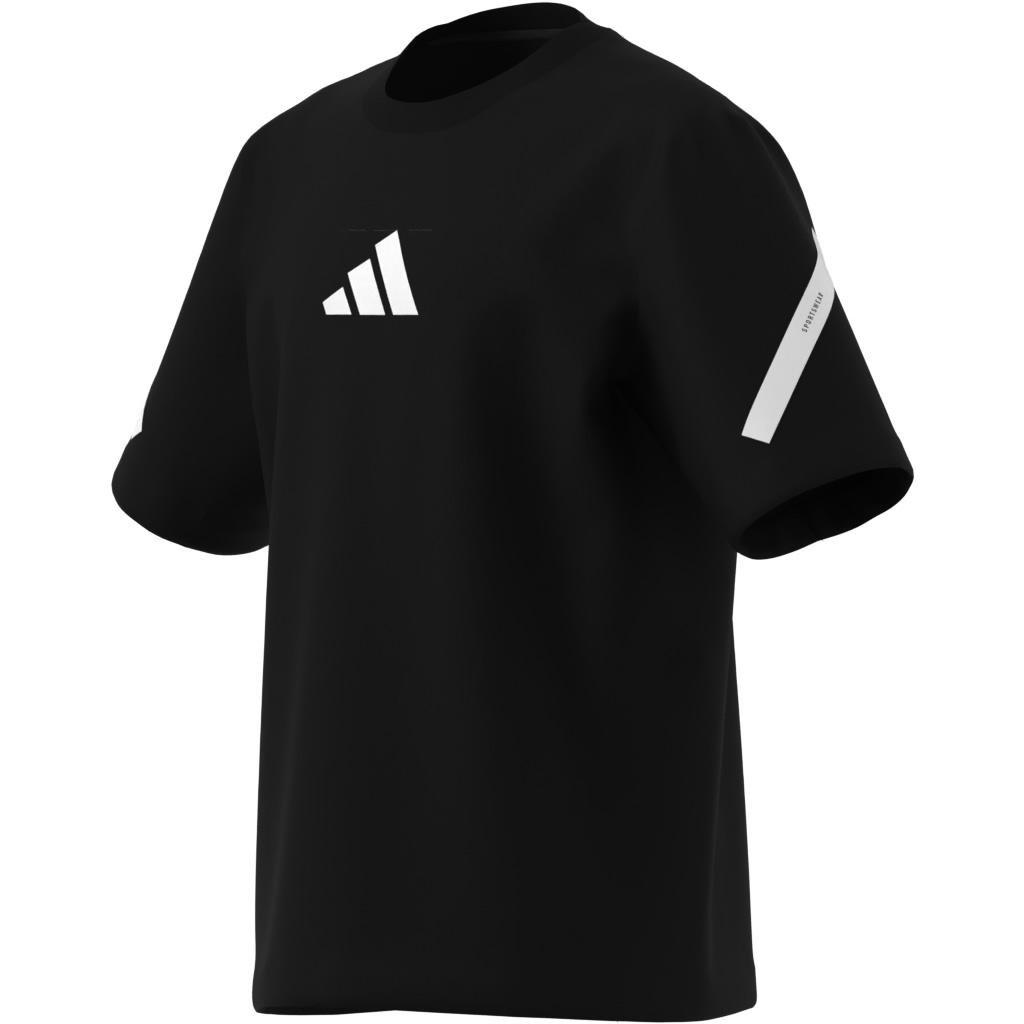 Unisex Kids adidas Z.N.E. T-Shirt, Black, , large image number 12