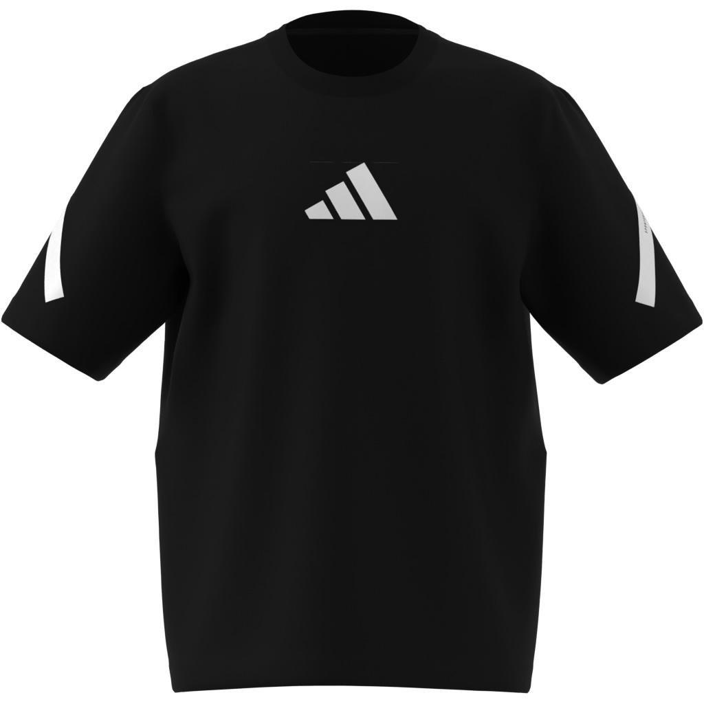 Unisex Kids adidas Z.N.E. T-Shirt, Black, , large image number 14