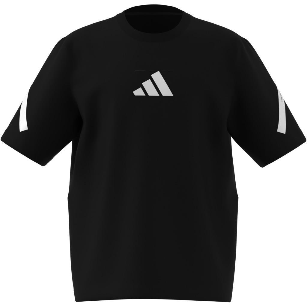 Unisex adidas Z.N.E. T-Shirt, Black, A701_ONE, large image number 14