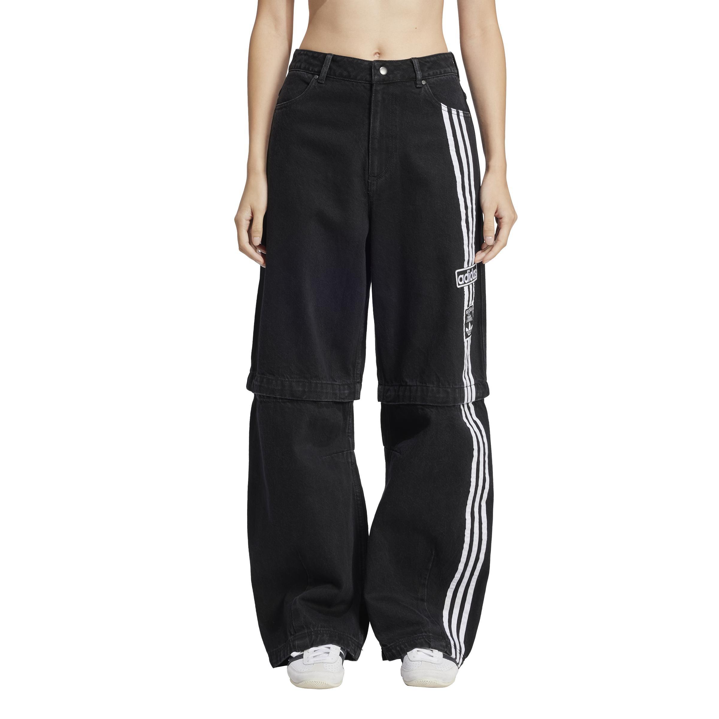 Adibreak Denim Two-In-One Pants, Black, , large image number 5