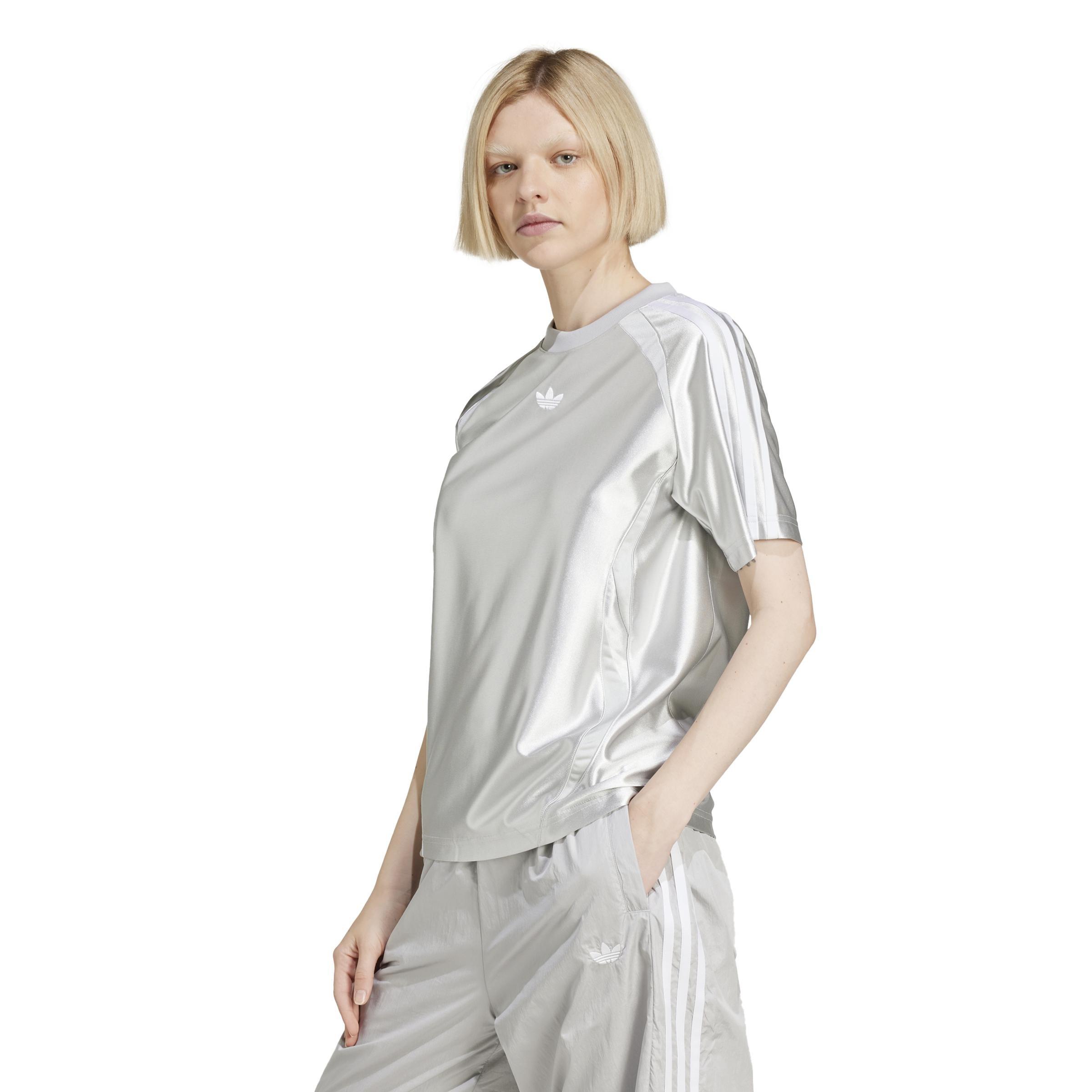 Adicolor Teamgeist Loose T-Shirt, Grey, A701_ONE, large image number 5