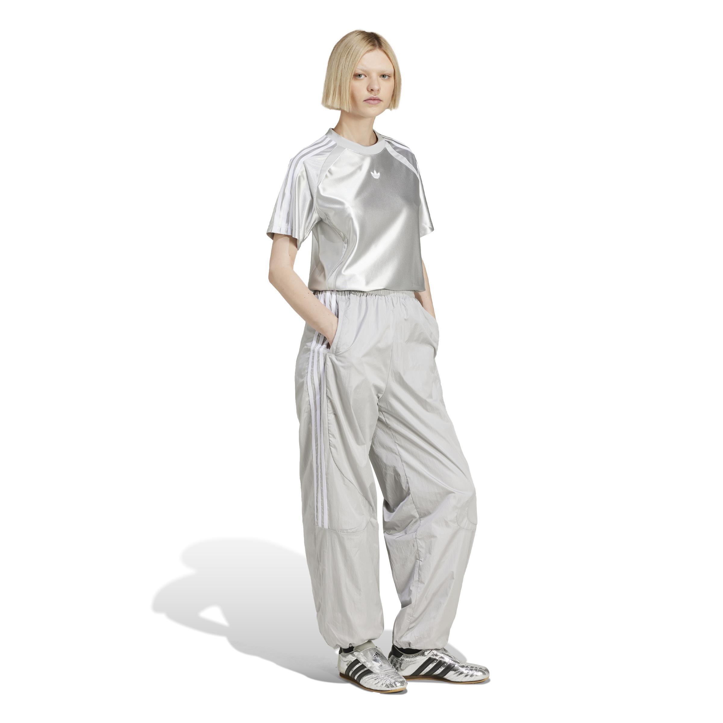 Adicolor Teamgeist Oversized Track Tracksuit Bottoms, Grey, , large image number 10