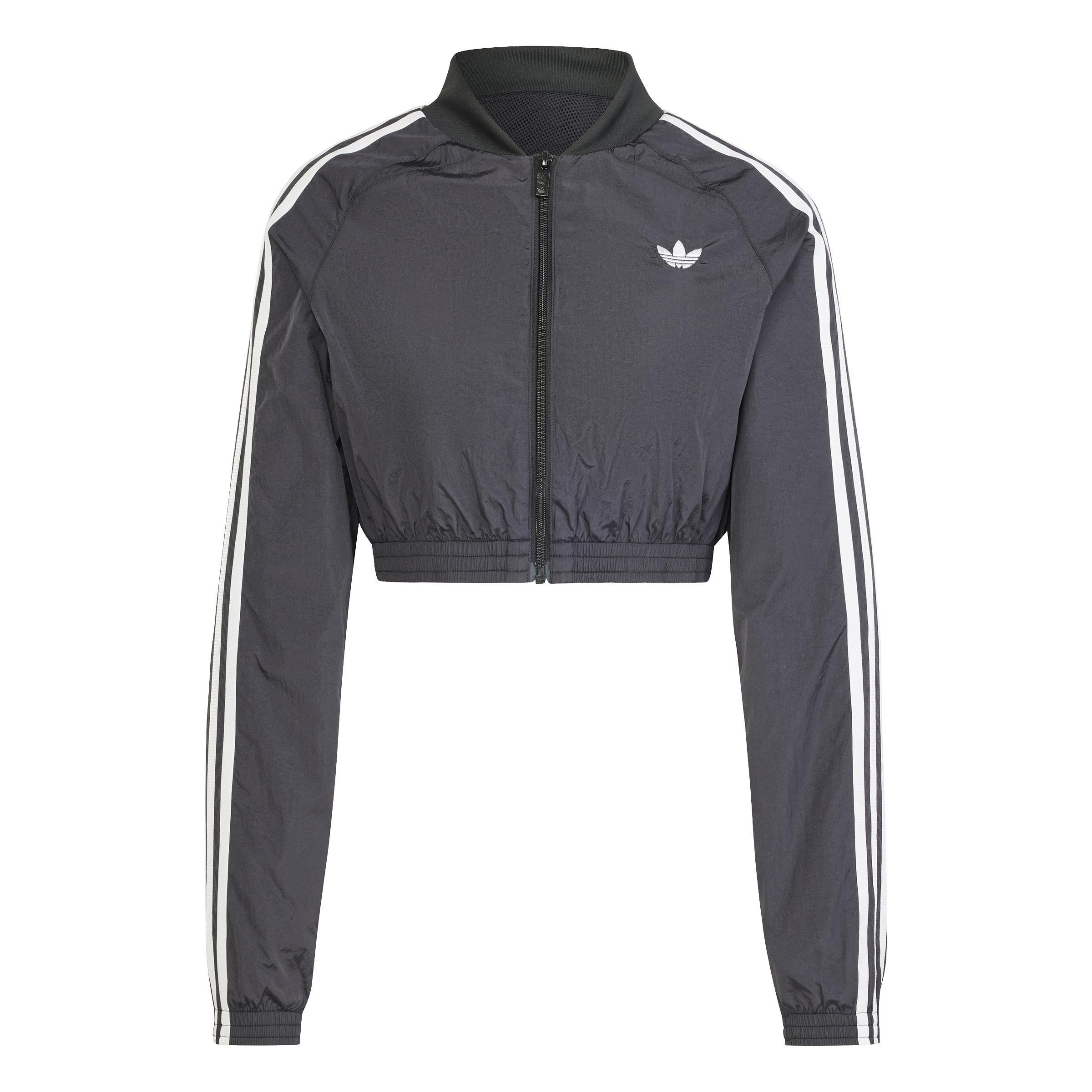 Adicolor Teamgeist Cropped Track Top, Black, A701_ONE, large image number 0