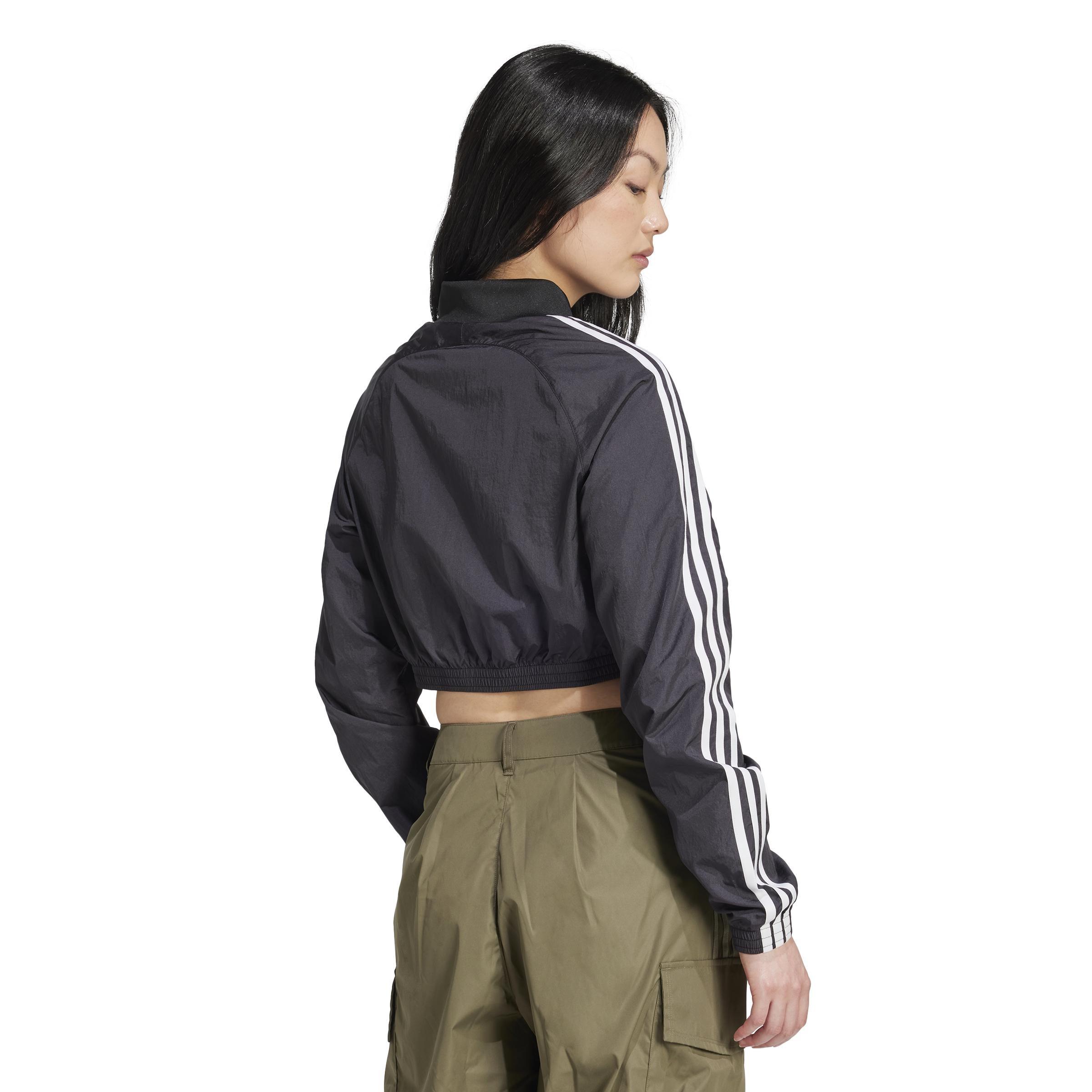 Adicolor Teamgeist Cropped Track Top, Black, A701_ONE, large image number 1