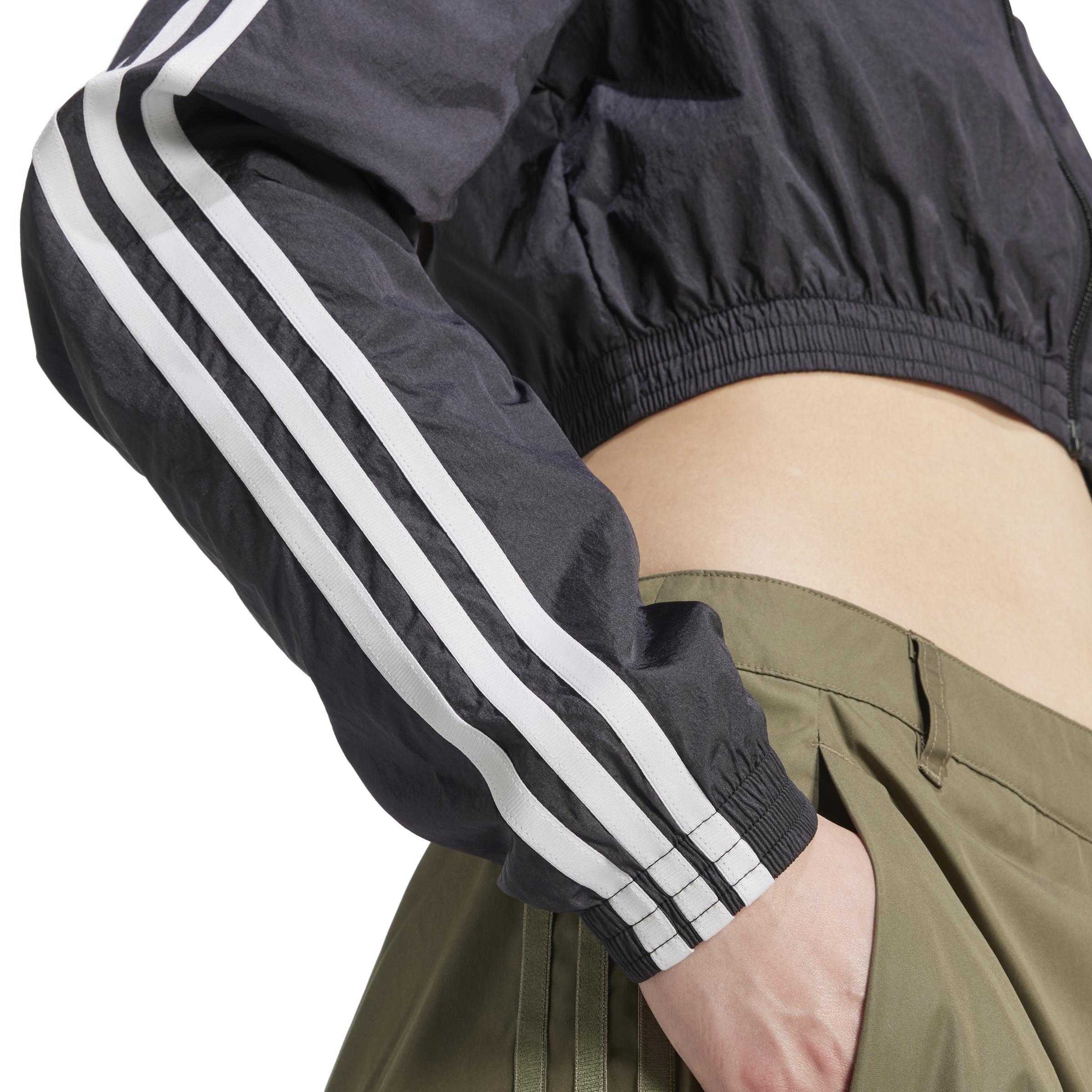 Adicolor Teamgeist Cropped Track Top, Black, A701_ONE, large image number 2