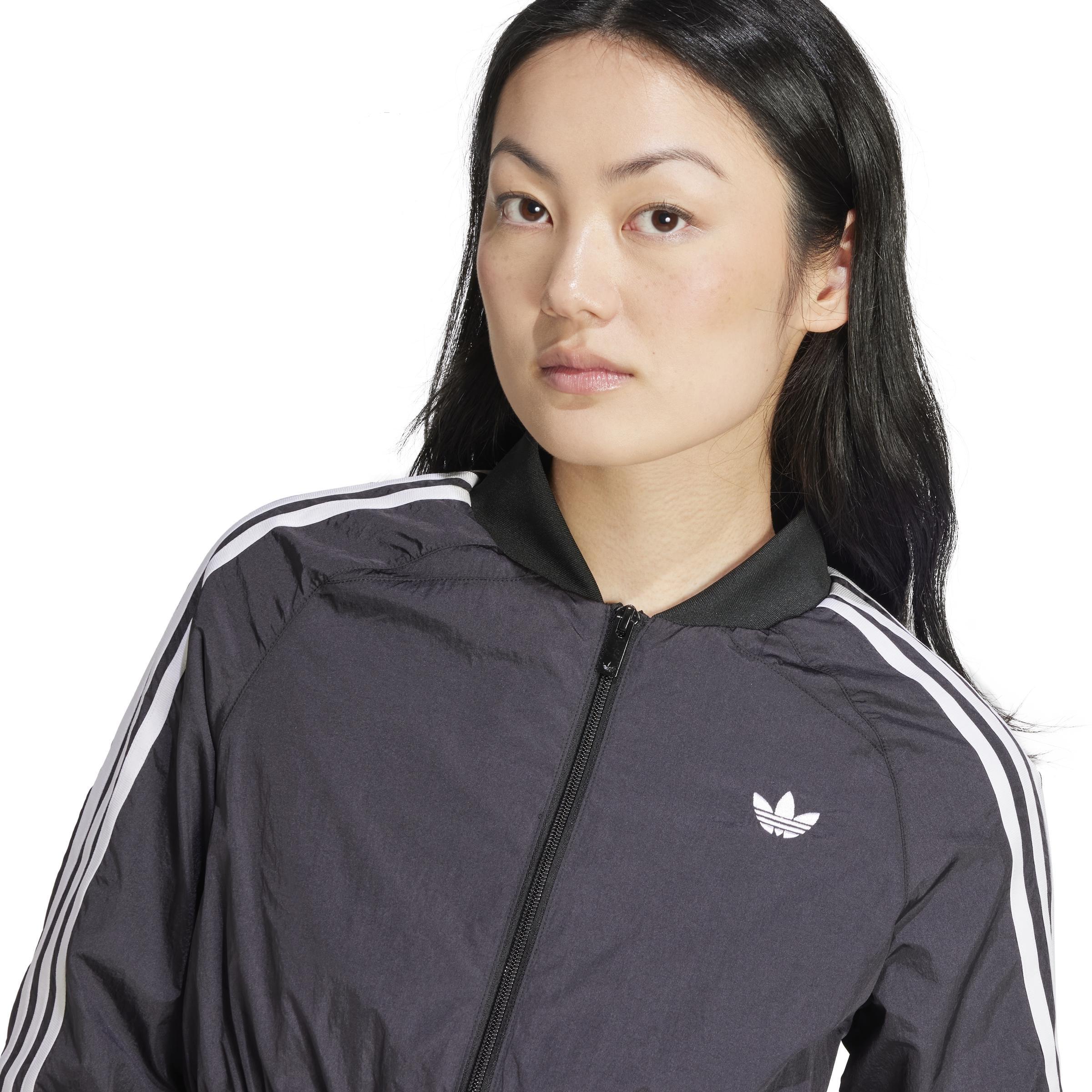 Adicolor Teamgeist Cropped Track Top, Black, A701_ONE, large image number 3