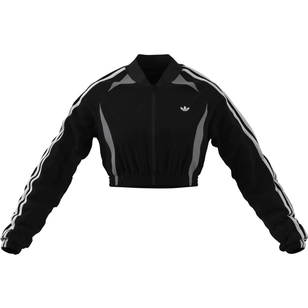 Adicolor Teamgeist Cropped Track Top, Black, A701_ONE, large image number 5