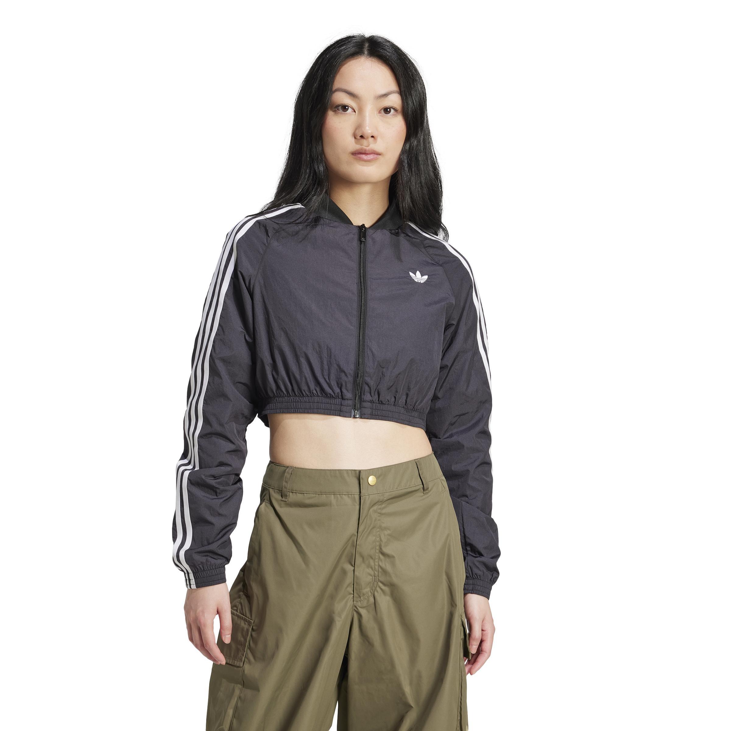 Adicolor Teamgeist Cropped Track Top, Black, A701_ONE, large image number 6