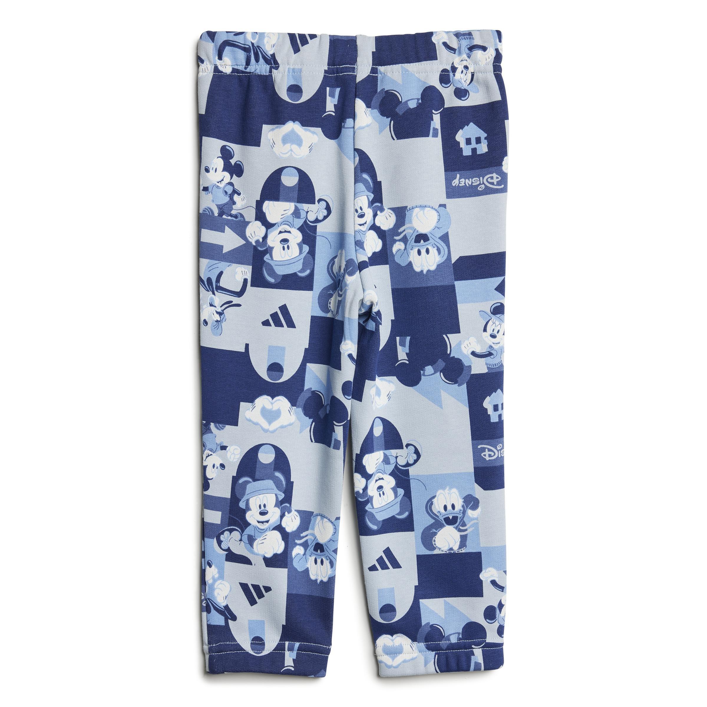 Unisex Kids adidas x Disney Mickey Mouse Joggers Set, Blue, , large image number 2