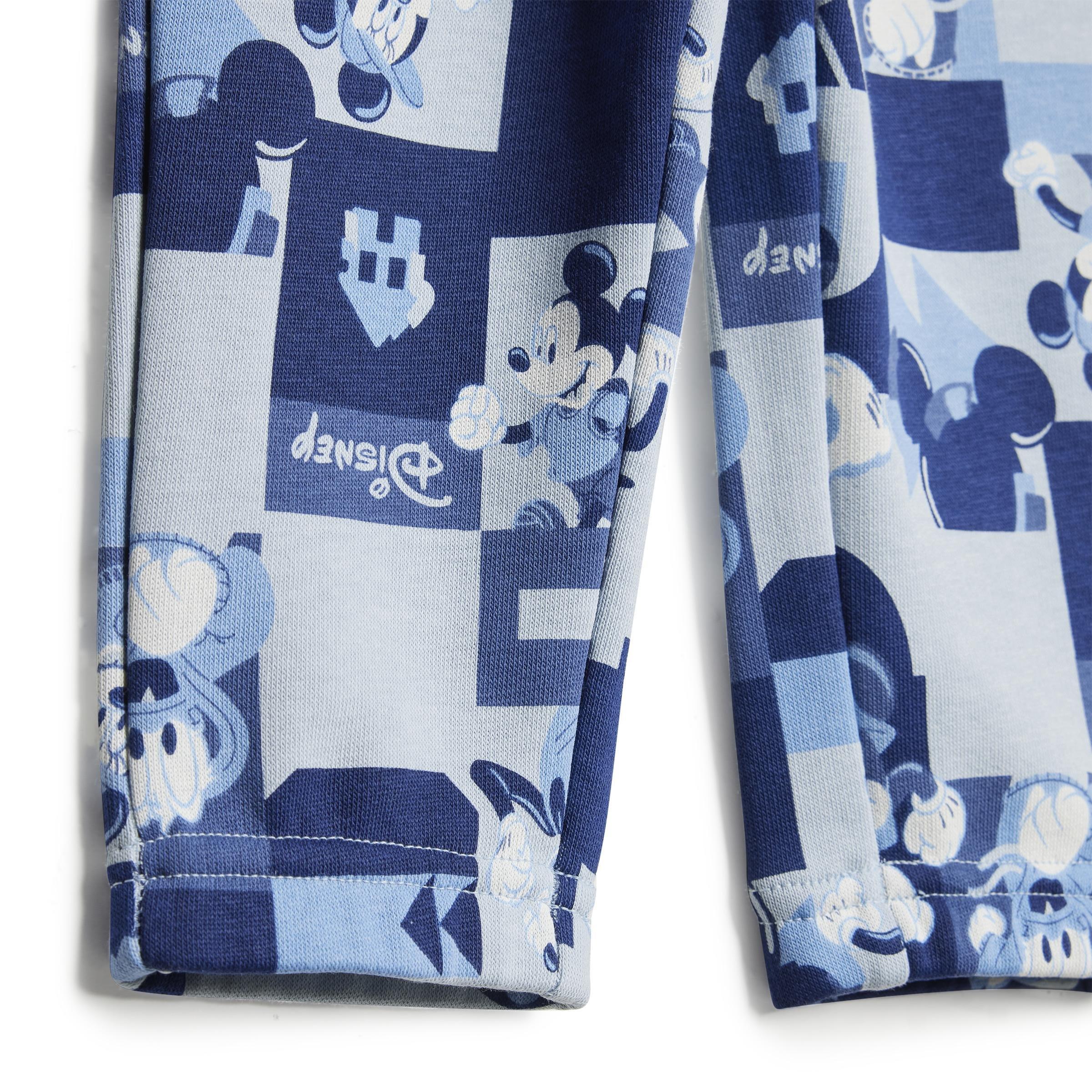 Unisex Kids adidas x Disney Mickey Mouse Joggers Set, Blue, , large image number 5