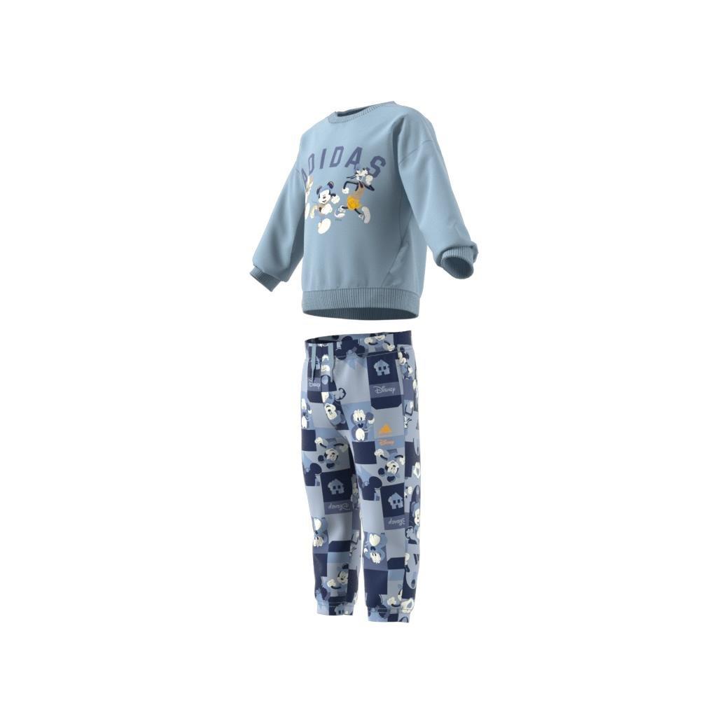 Unisex Kids adidas x Disney Mickey Mouse Joggers Set, Blue, , large image number 8