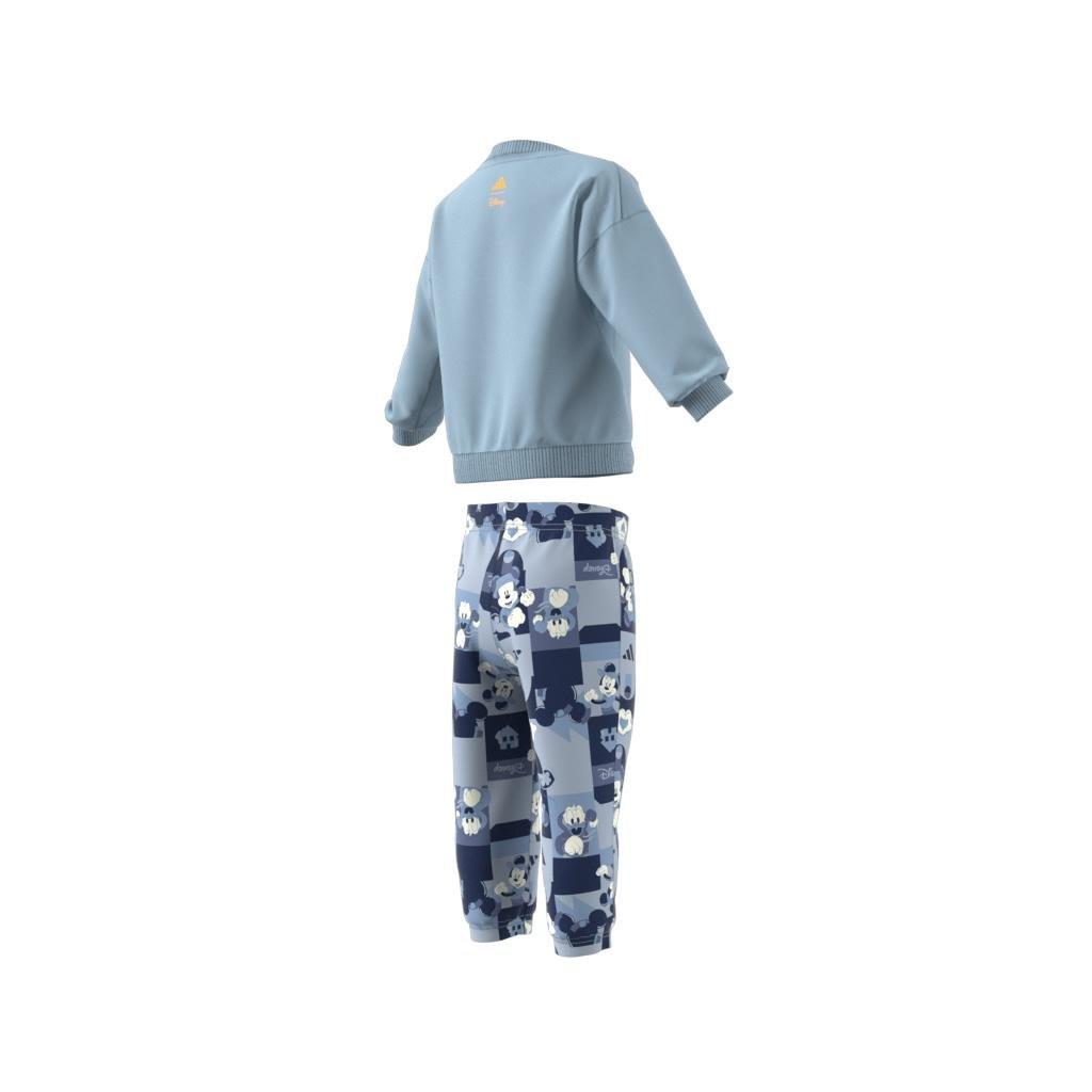 Unisex Kids adidas x Disney Mickey Mouse Joggers Set, Blue, , large image number 10