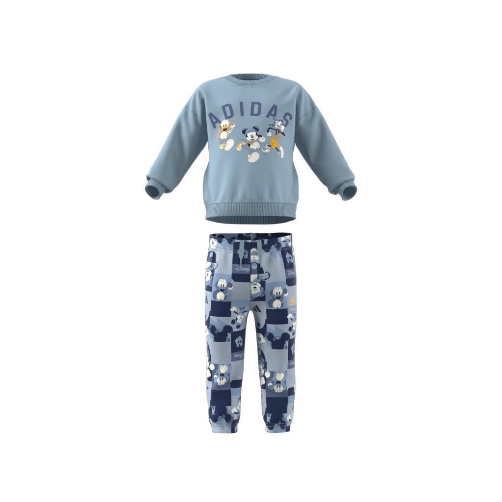 Unisex Kids adidas x Disney Mickey Mouse Joggers Set, Blue, , large image number 13