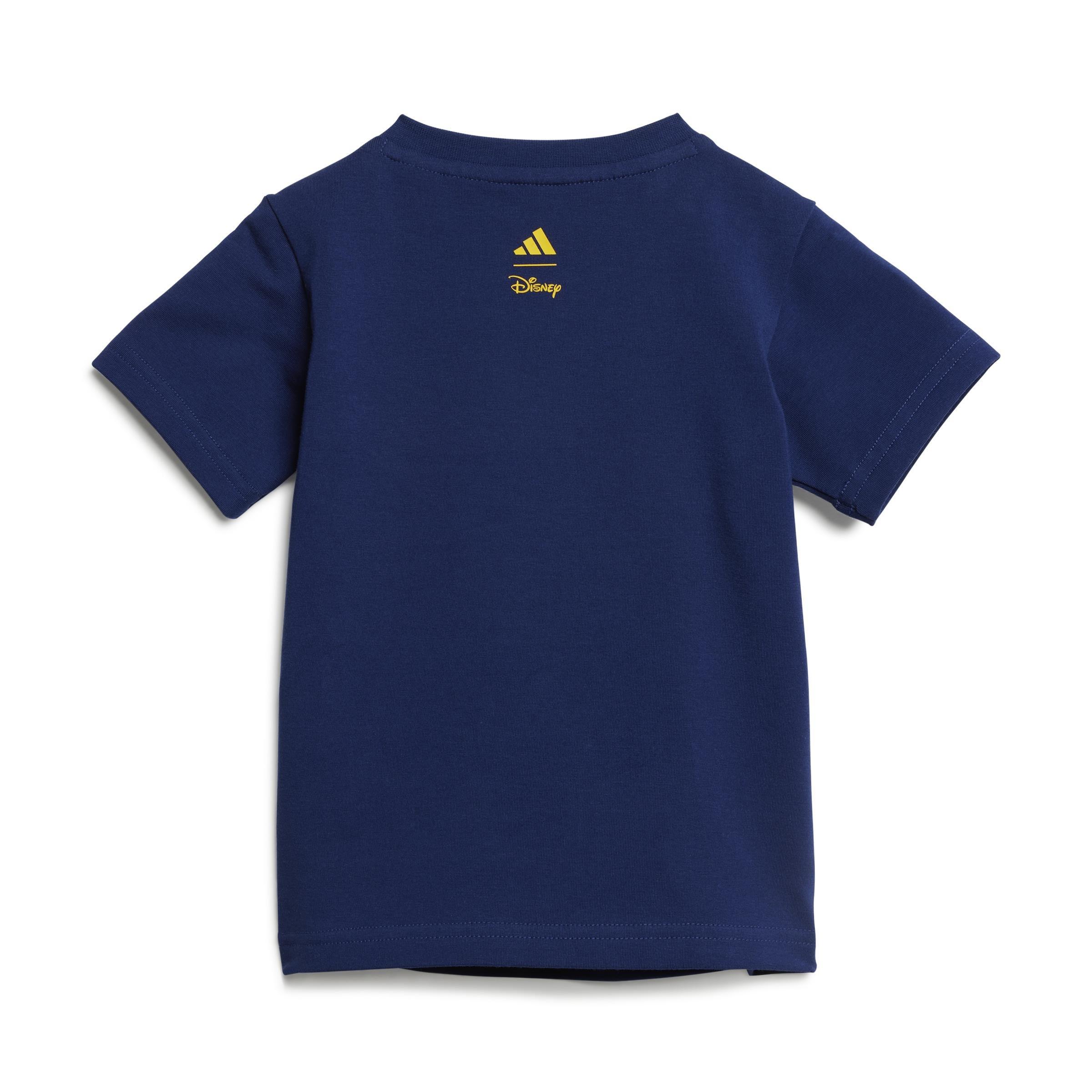 Unisex adidas x Disney Mickey Mouse Tee Set, Blue, , large image number 3