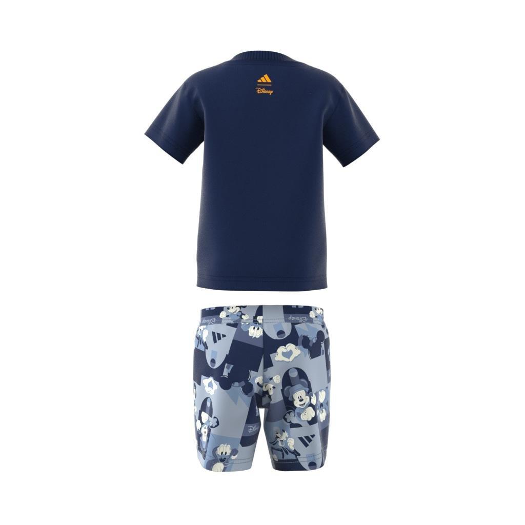 Unisex adidas x Disney Mickey Mouse Tee Set, Blue, , large image number 9