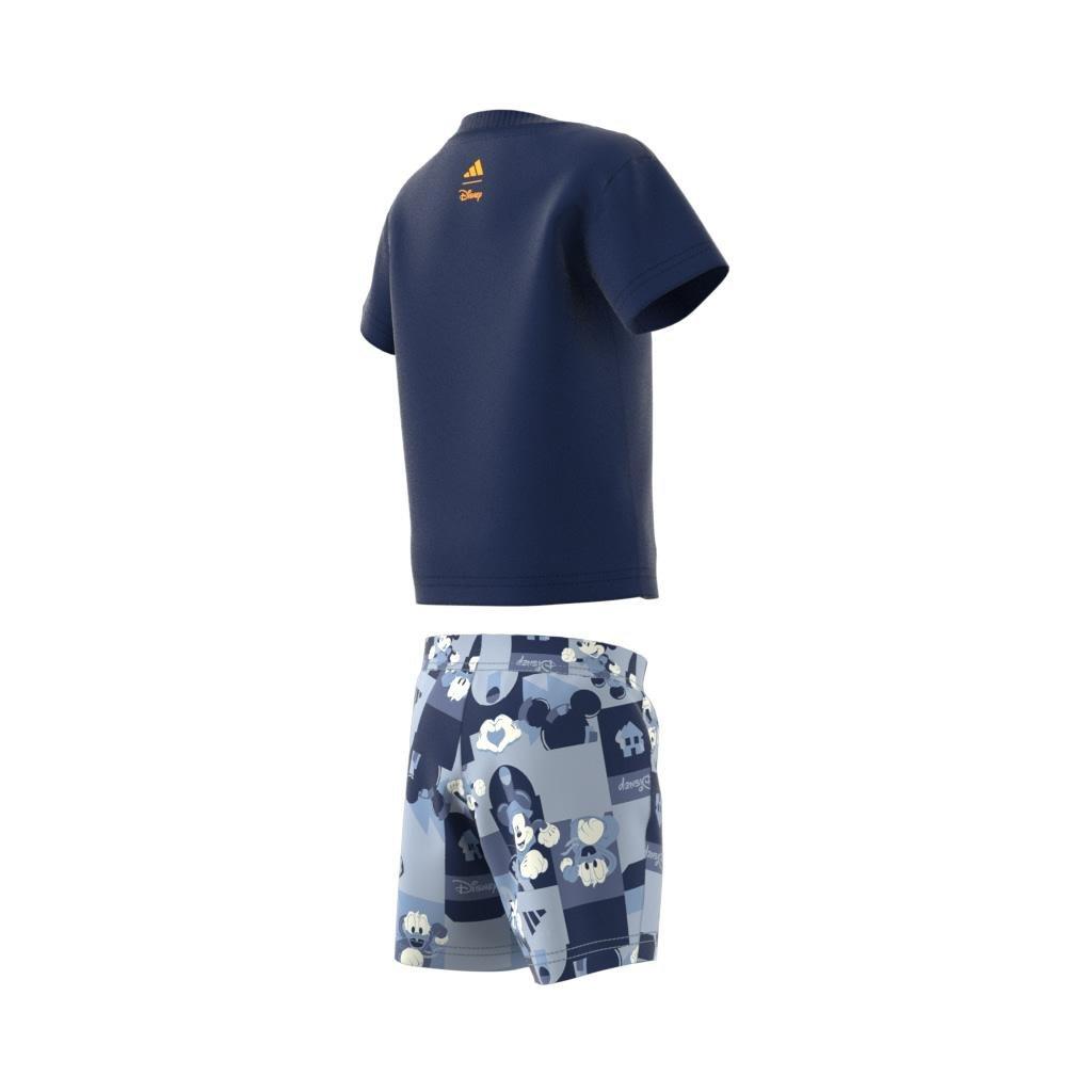 Unisex adidas x Disney Mickey Mouse Tee Set, Blue, , large image number 10