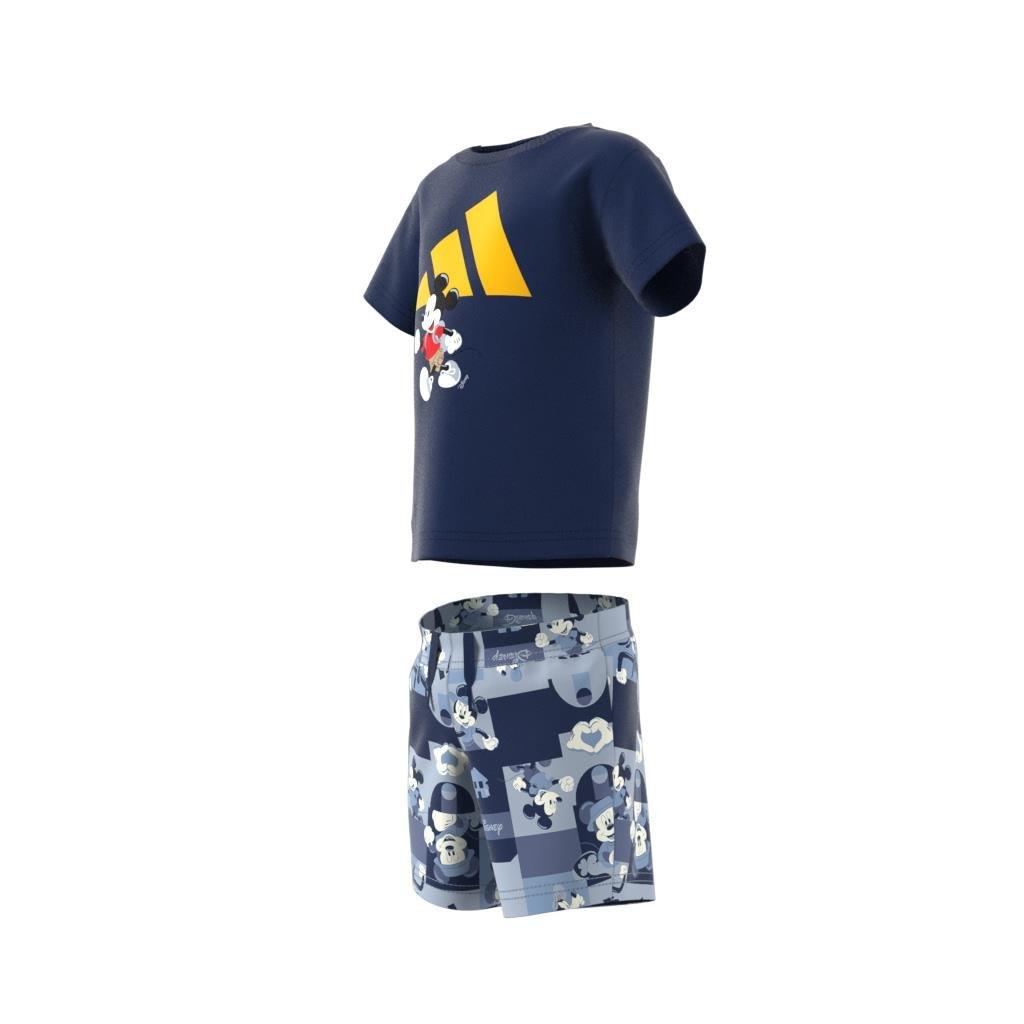 Unisex adidas x Disney Mickey Mouse Tee Set, Blue, , large image number 11