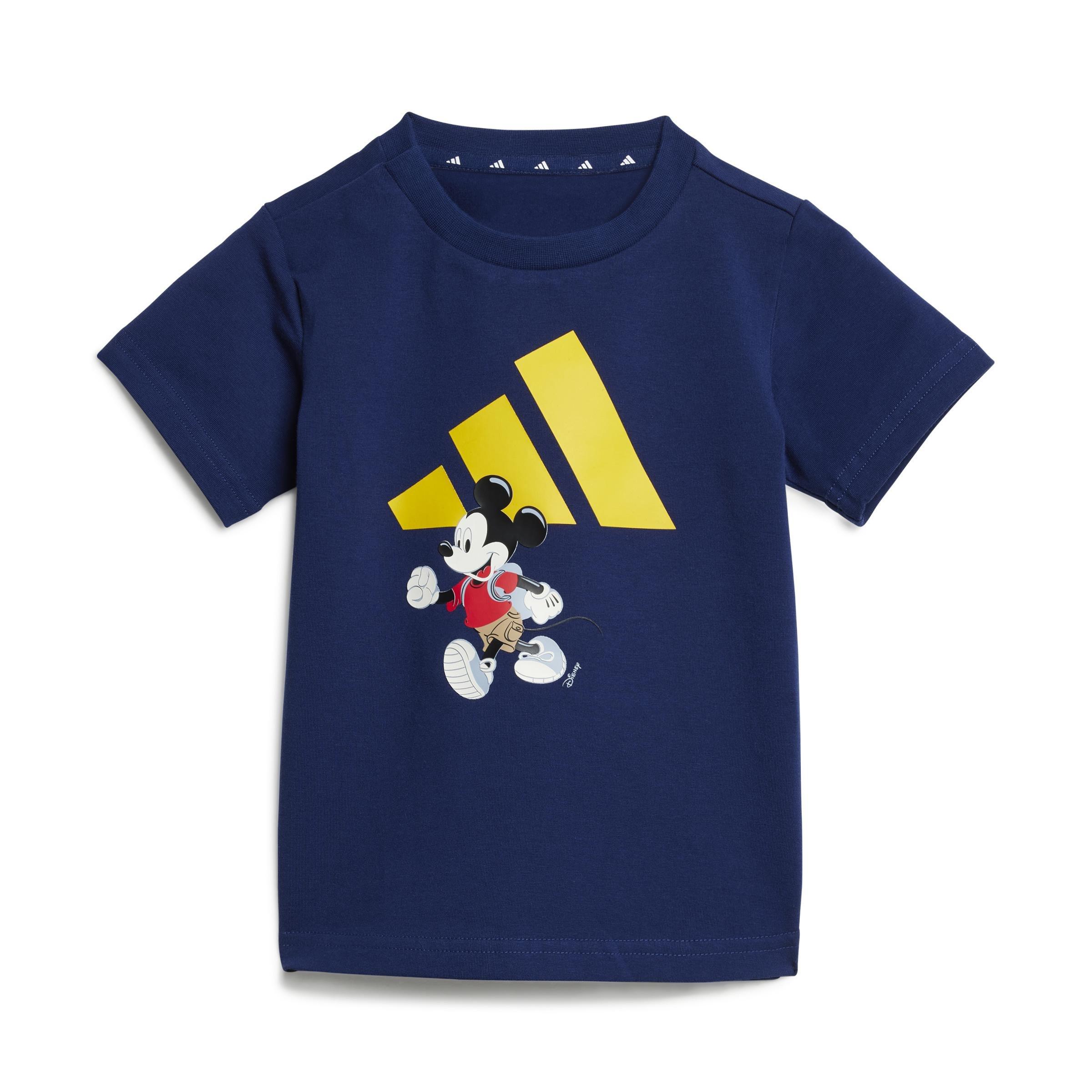 Unisex adidas x Disney Mickey Mouse Tee Set, Blue, , large image number 13