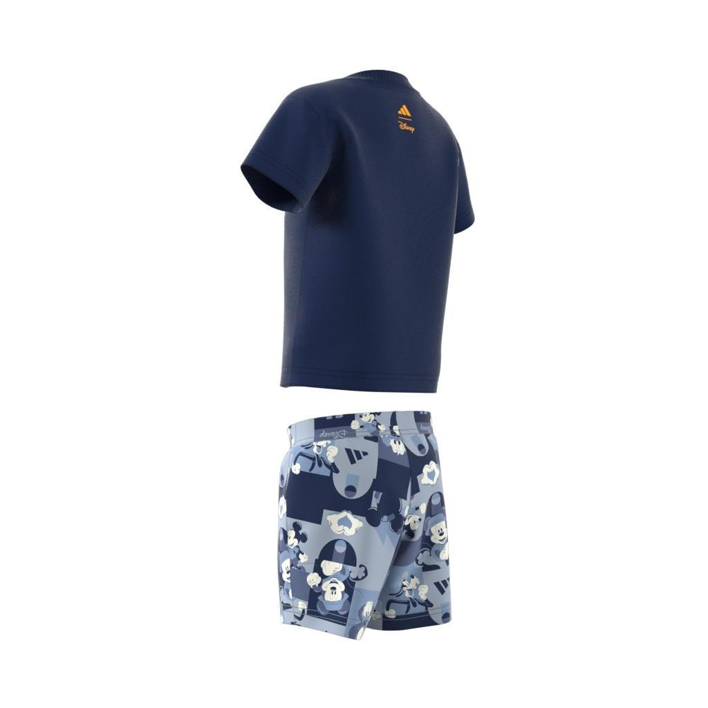 Unisex adidas x Disney Mickey Mouse Tee Set, Blue, , large image number 14