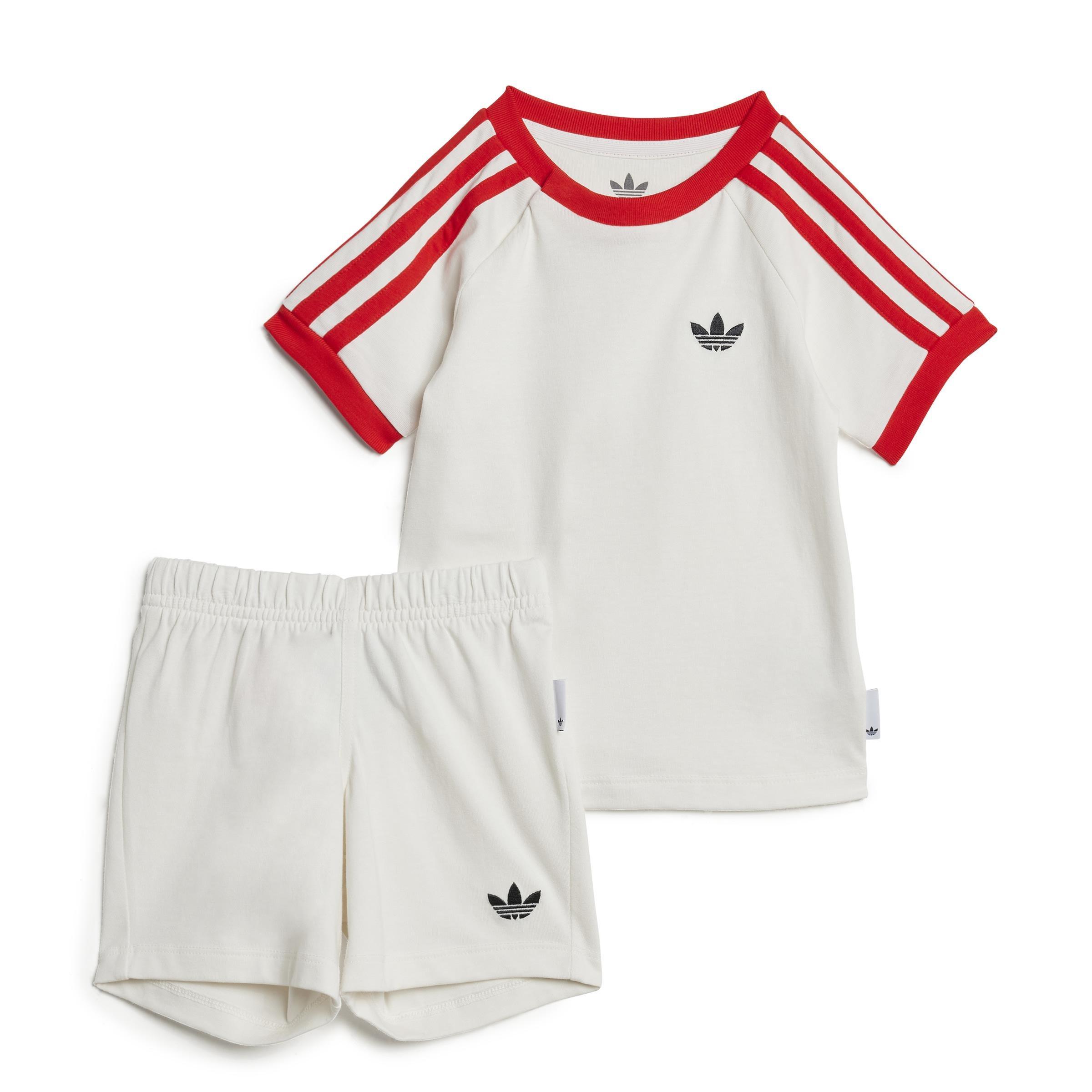 Unisex Kids Short Tee Set, White, , large image number 1